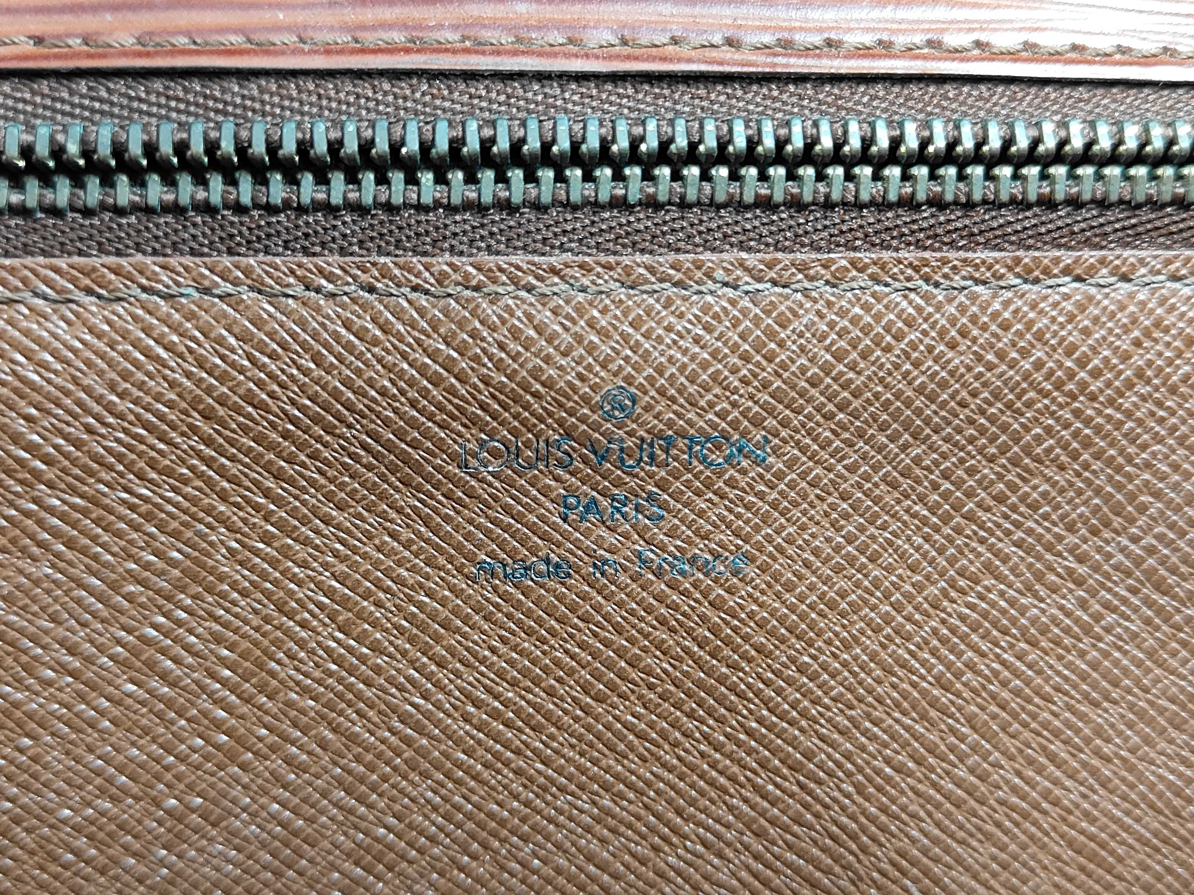 Epi Monceau handbag, brown, no strap, SR1904. — view 10