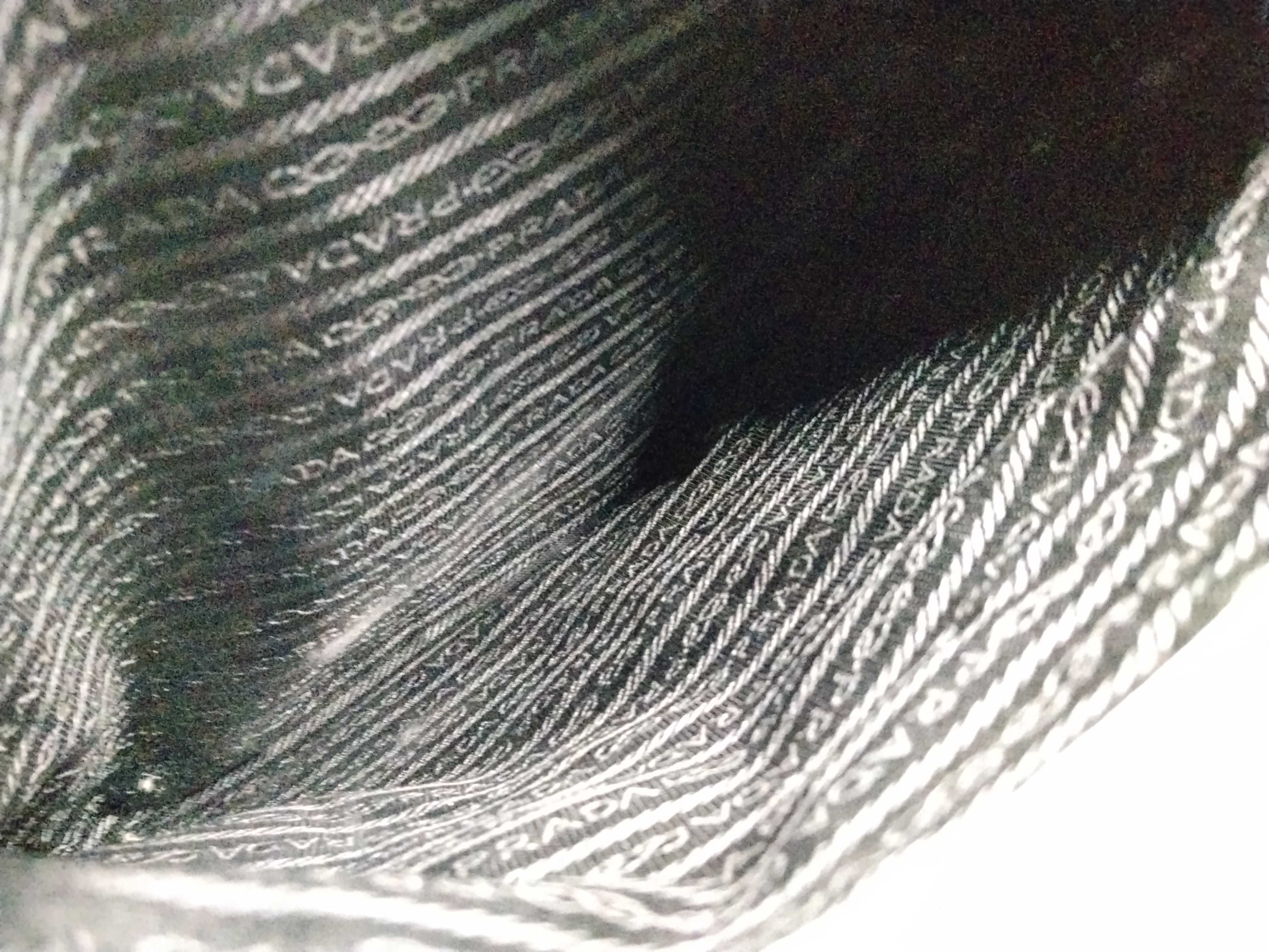 Nylon Tessuto Nylon Triangle Logo Tote Bag — view 12