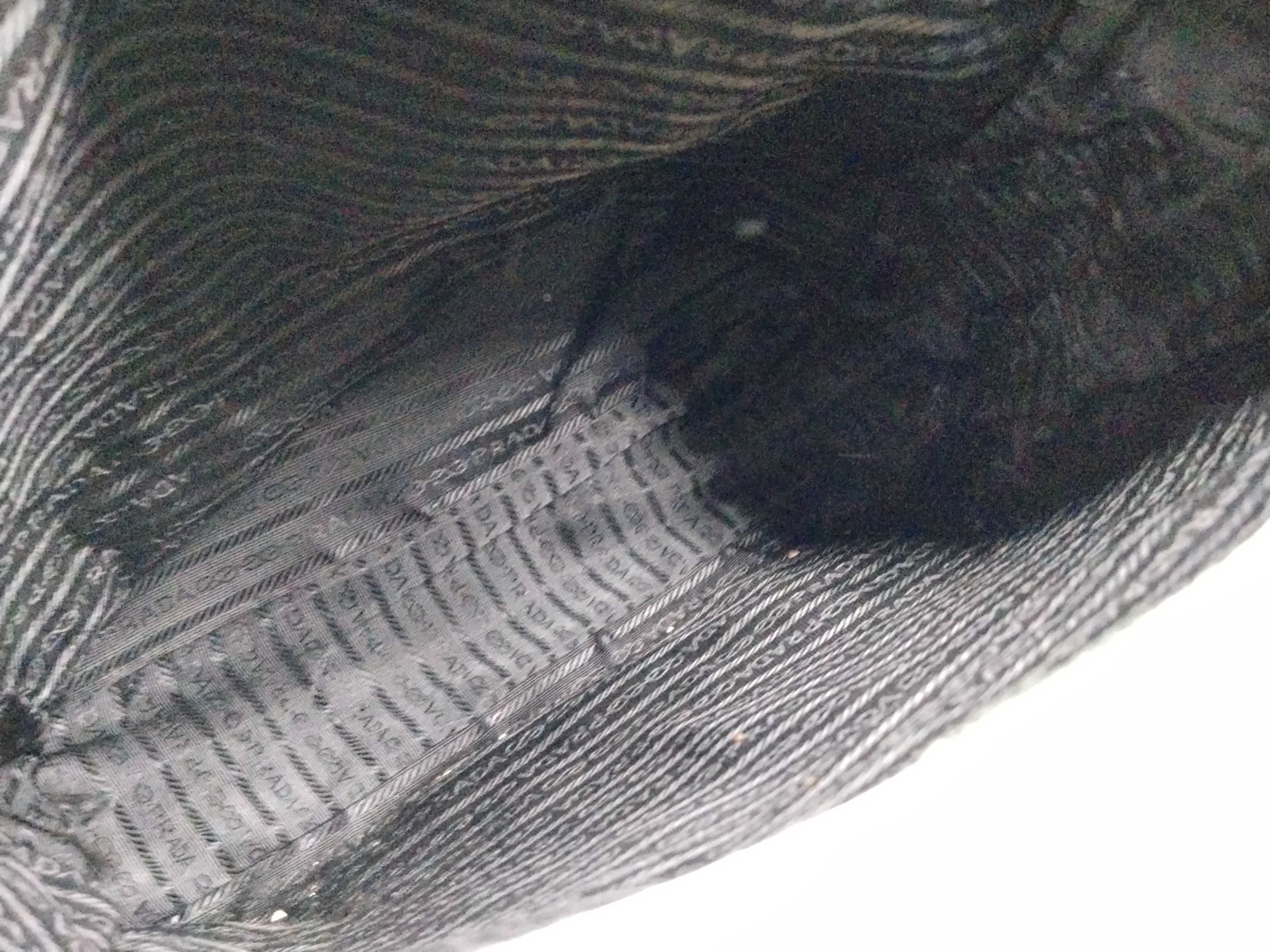 Nylon Tessuto Nylon Triangle Logo Tote Bag — view 8