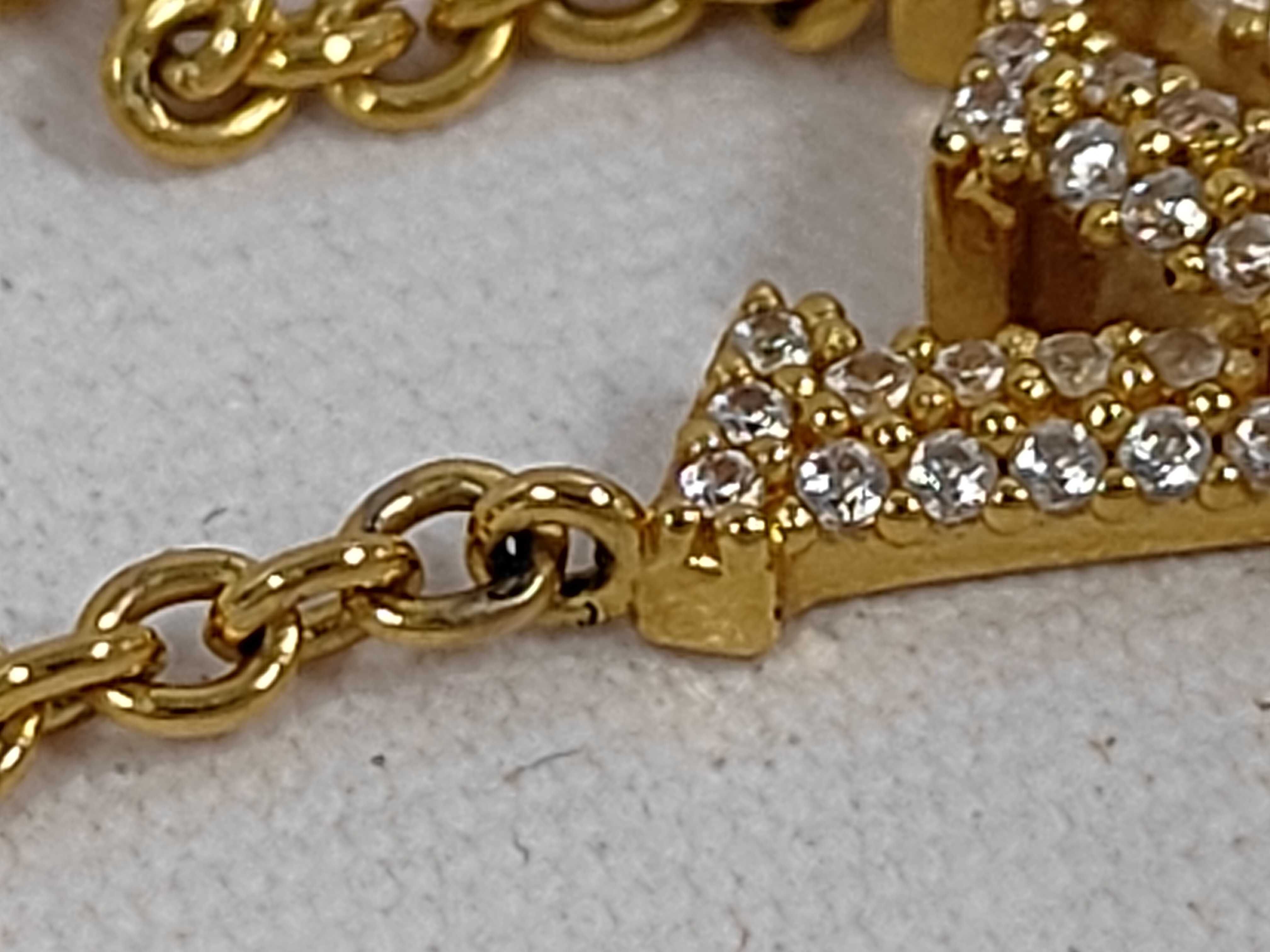 LV Iconic Rhinestone Necklace — view 10