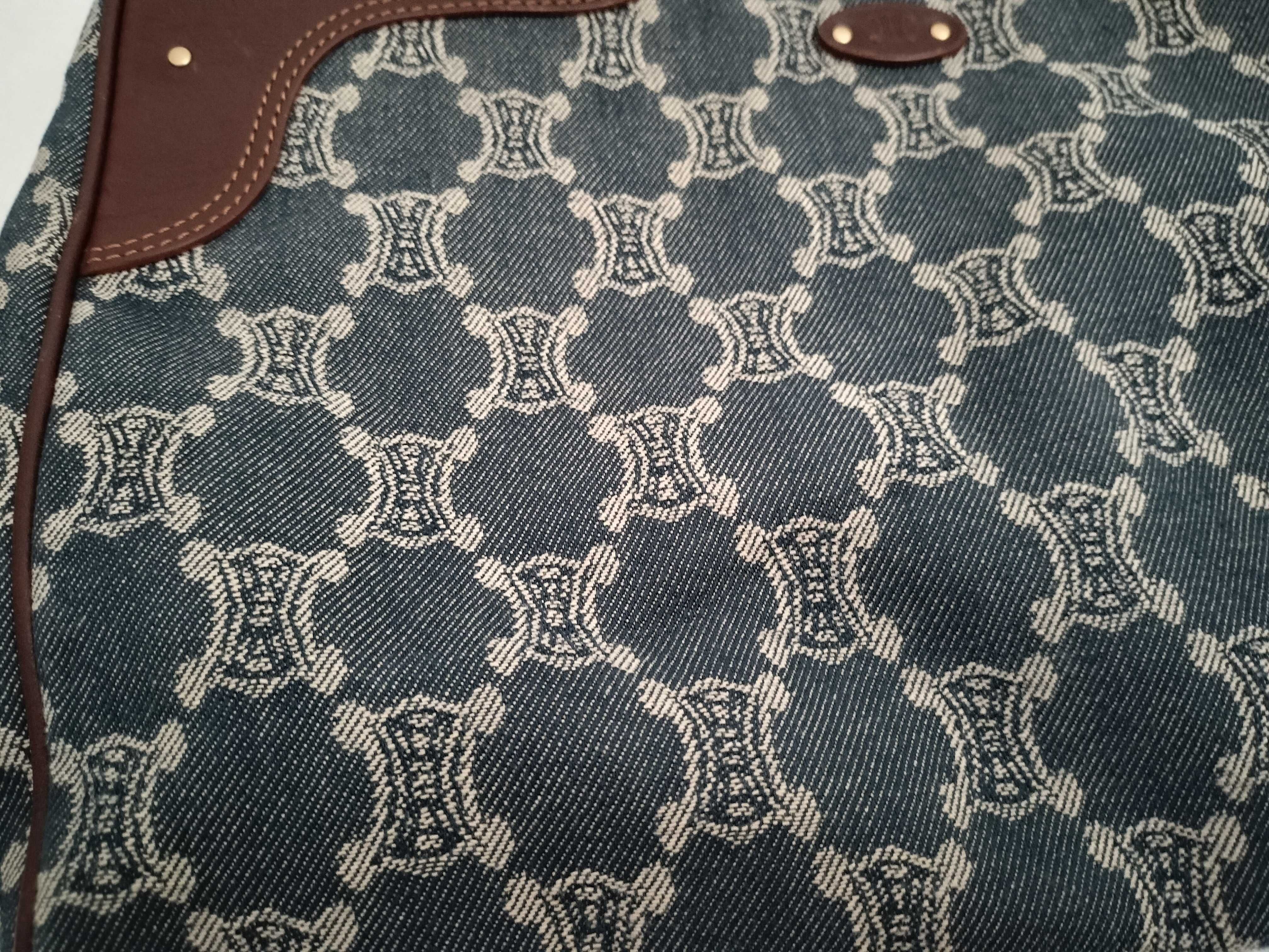 Blazon Denim Tote Bag — view 12