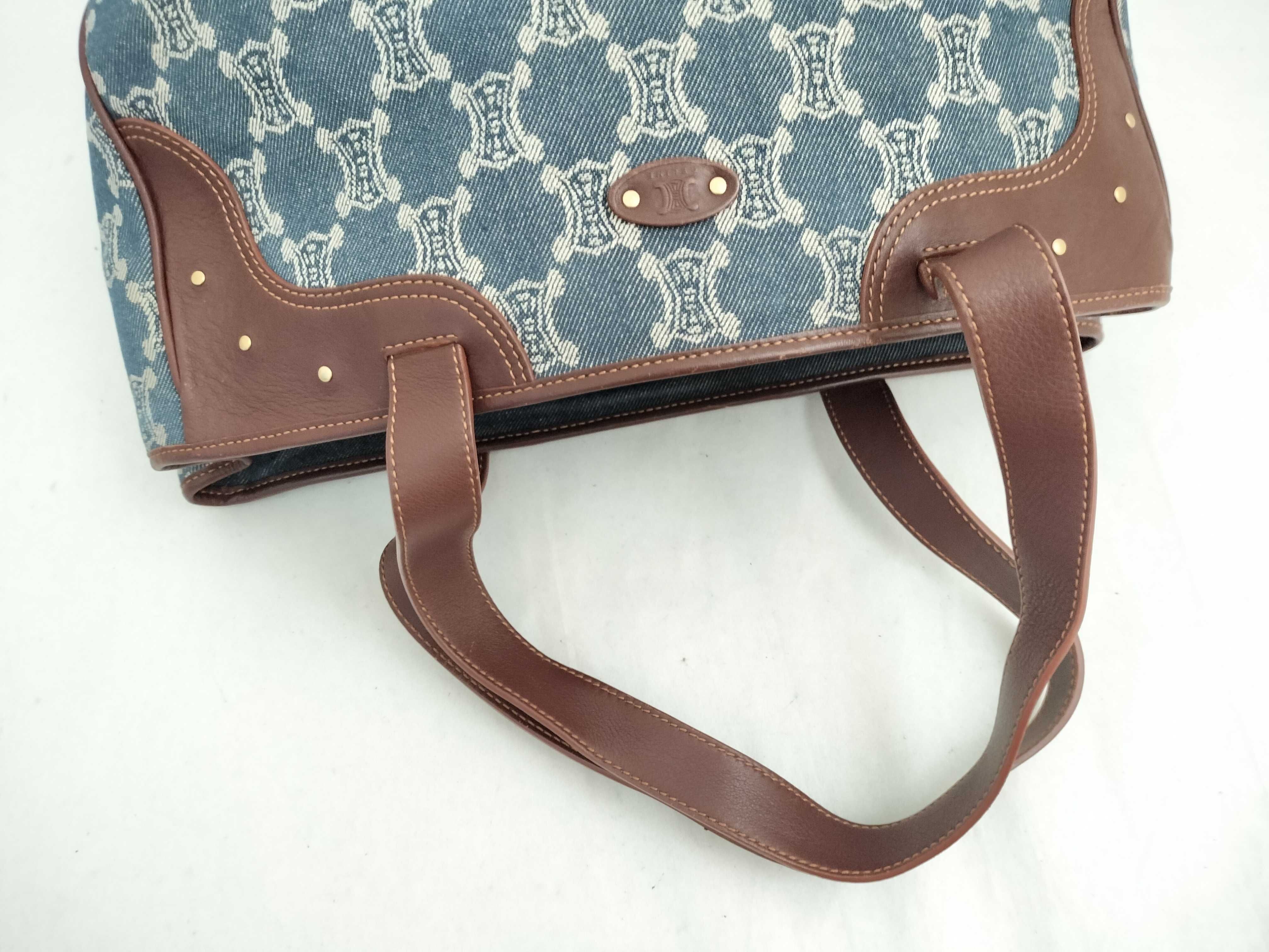 Blazon Denim Tote Bag — view 3