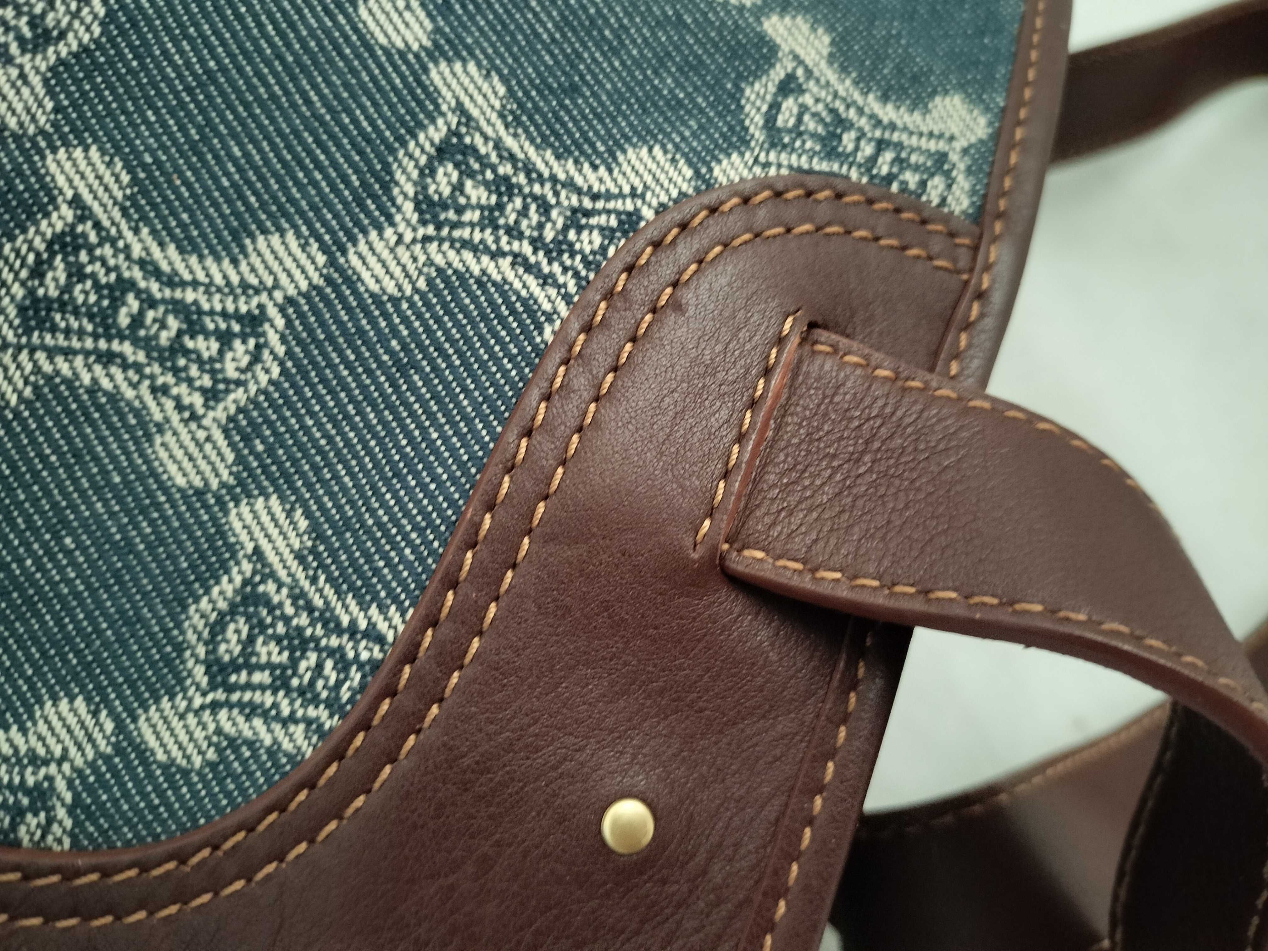 Blazon Denim Tote Bag — view 5
