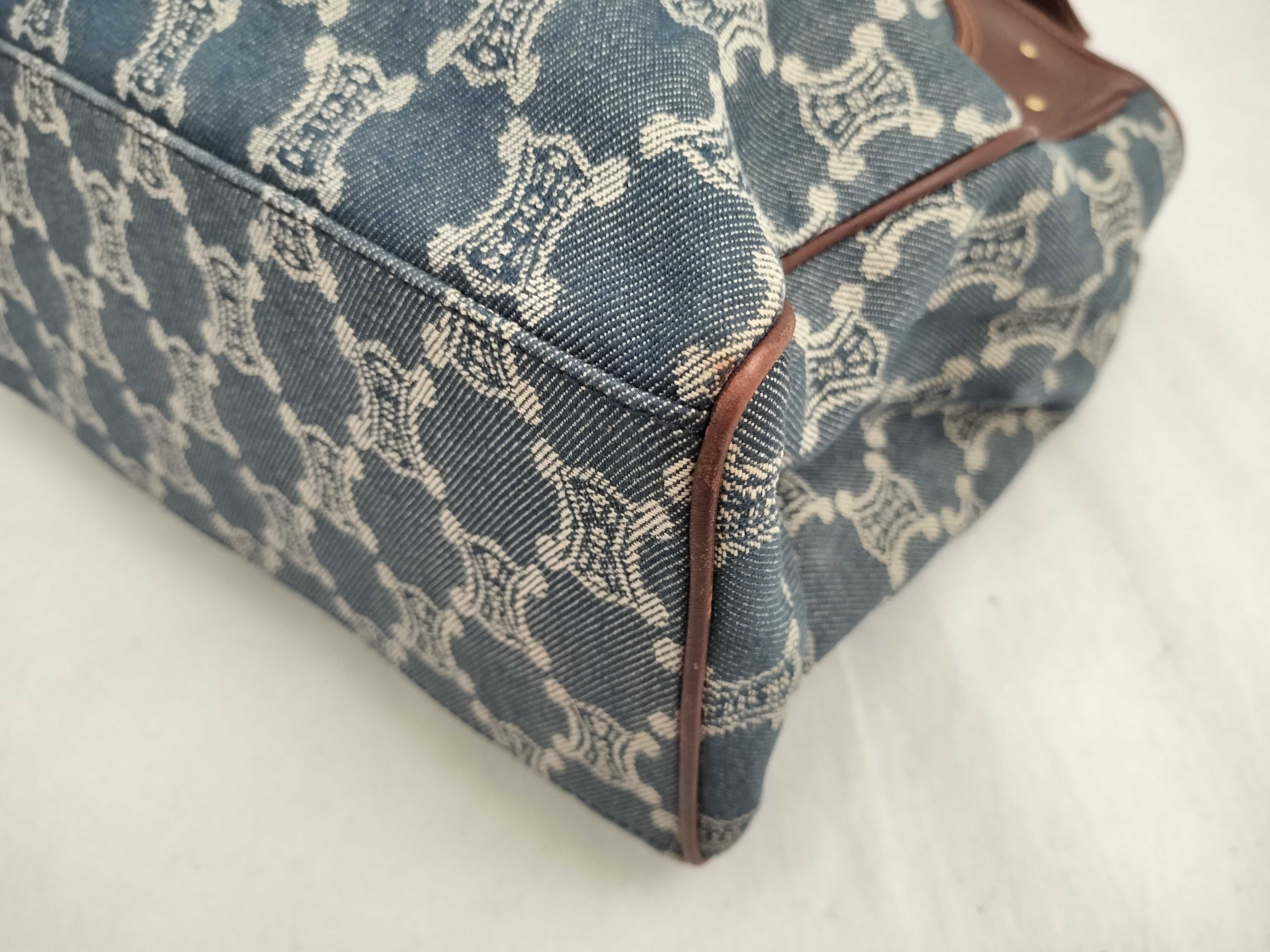 Blazon Denim Tote Bag — view 6