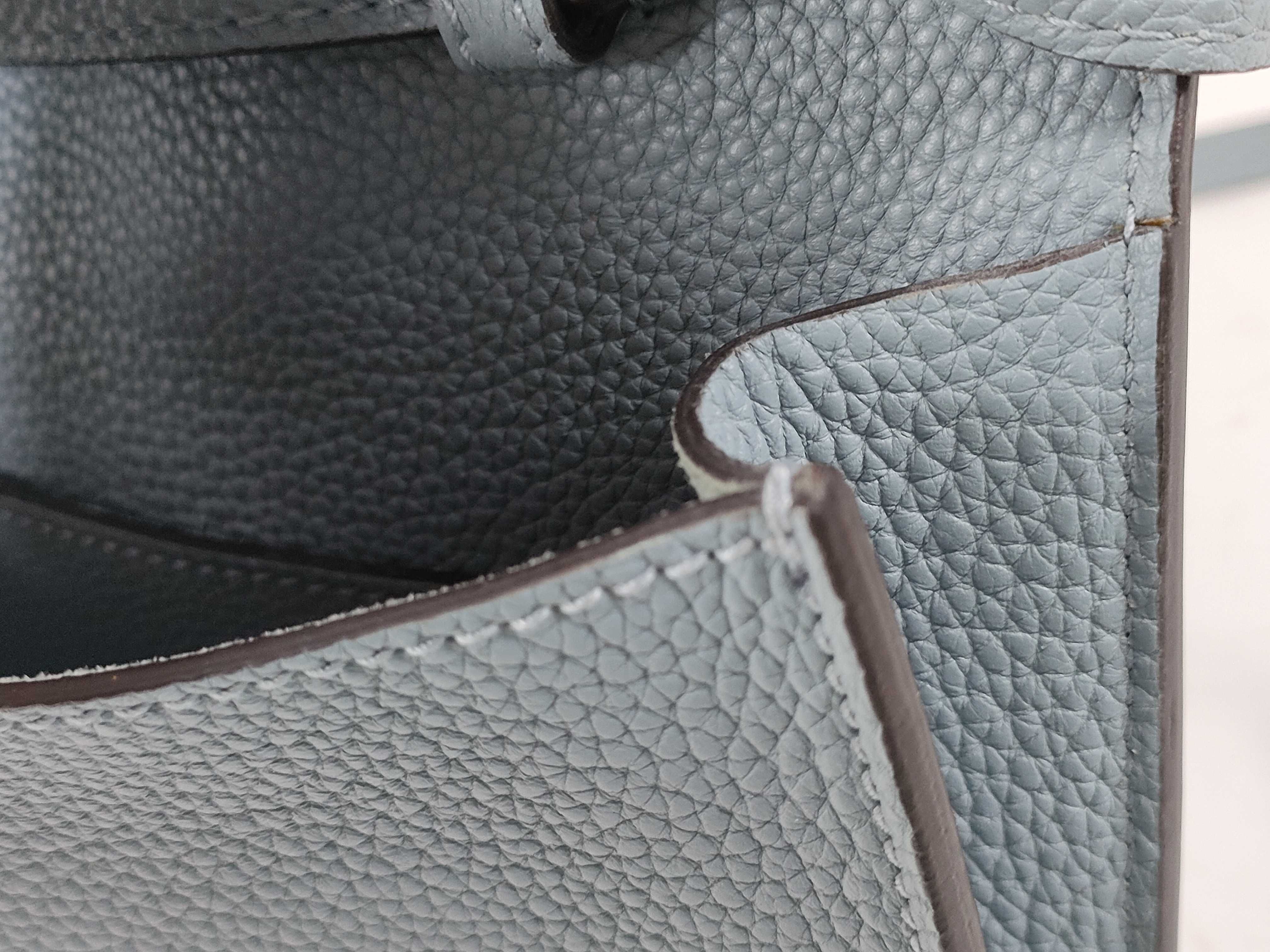 364435・534563 Calfskin New Jackie Blue Shoulder Bag — view 15