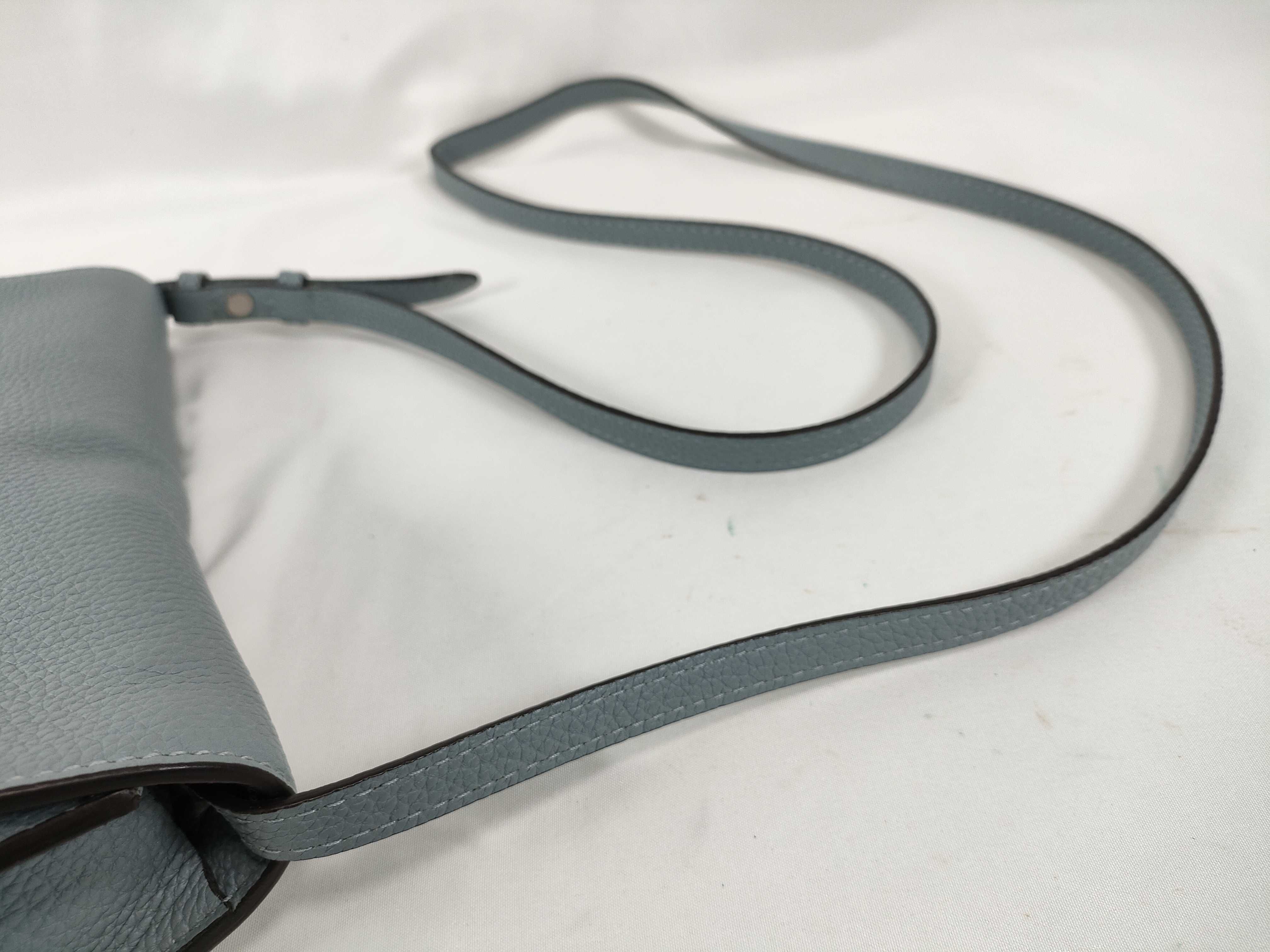 364435・534563 Calfskin New Jackie Blue Shoulder Bag — view 3