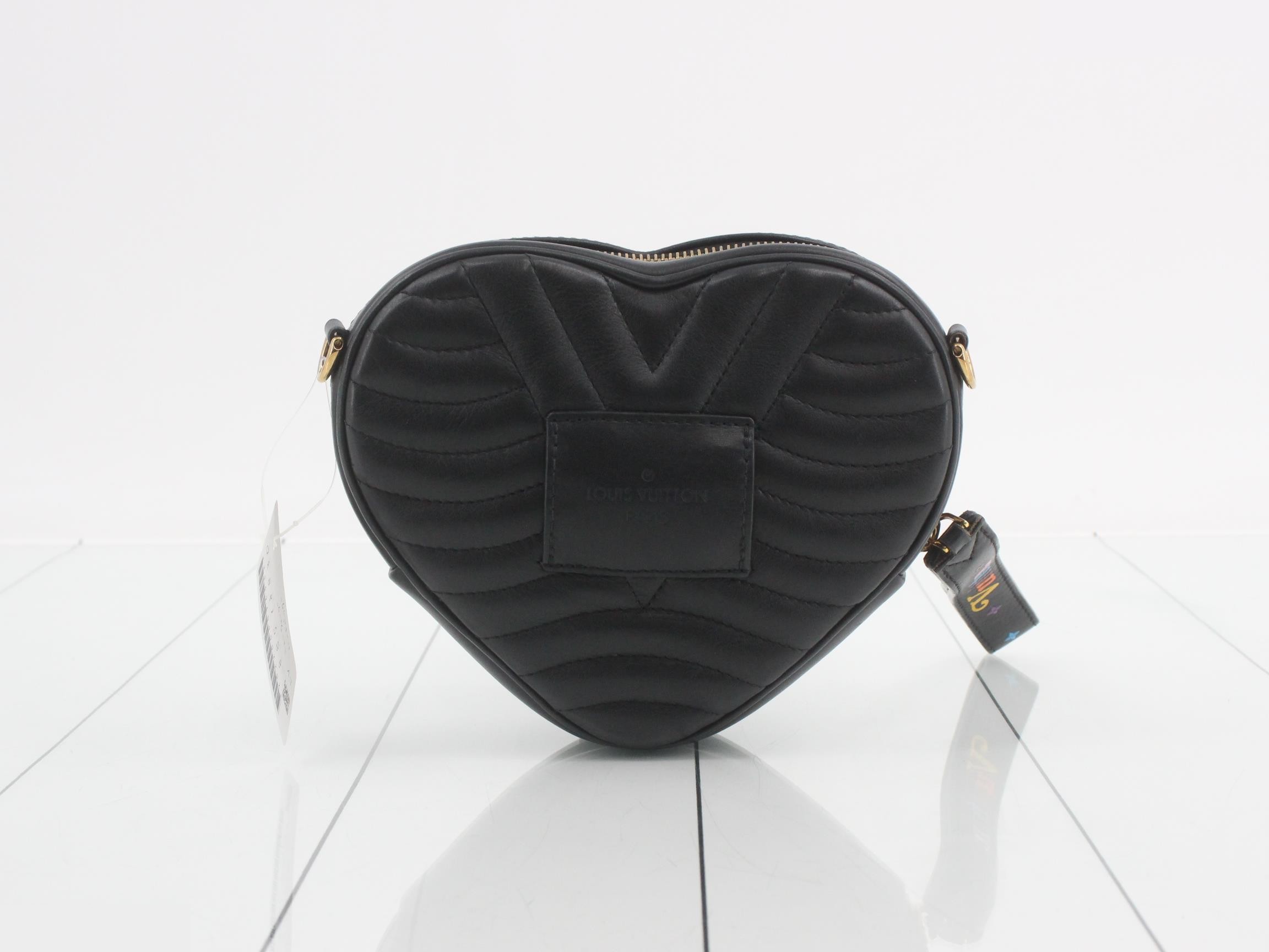New Wave Heart Bag Noir IC Chip / NZ4198 — view 2