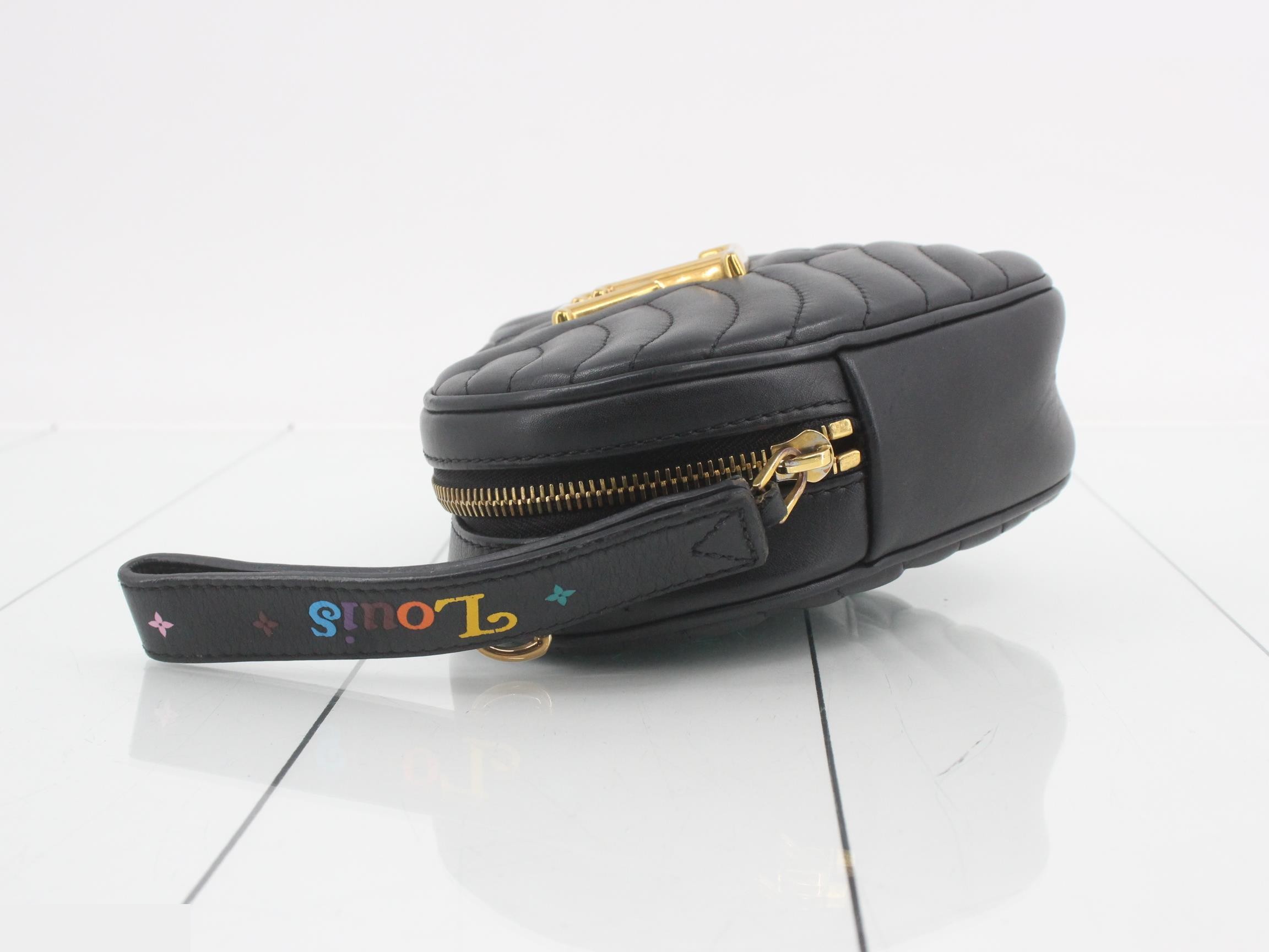 New Wave Heart Bag Noir IC Chip / NZ4198 — view 4