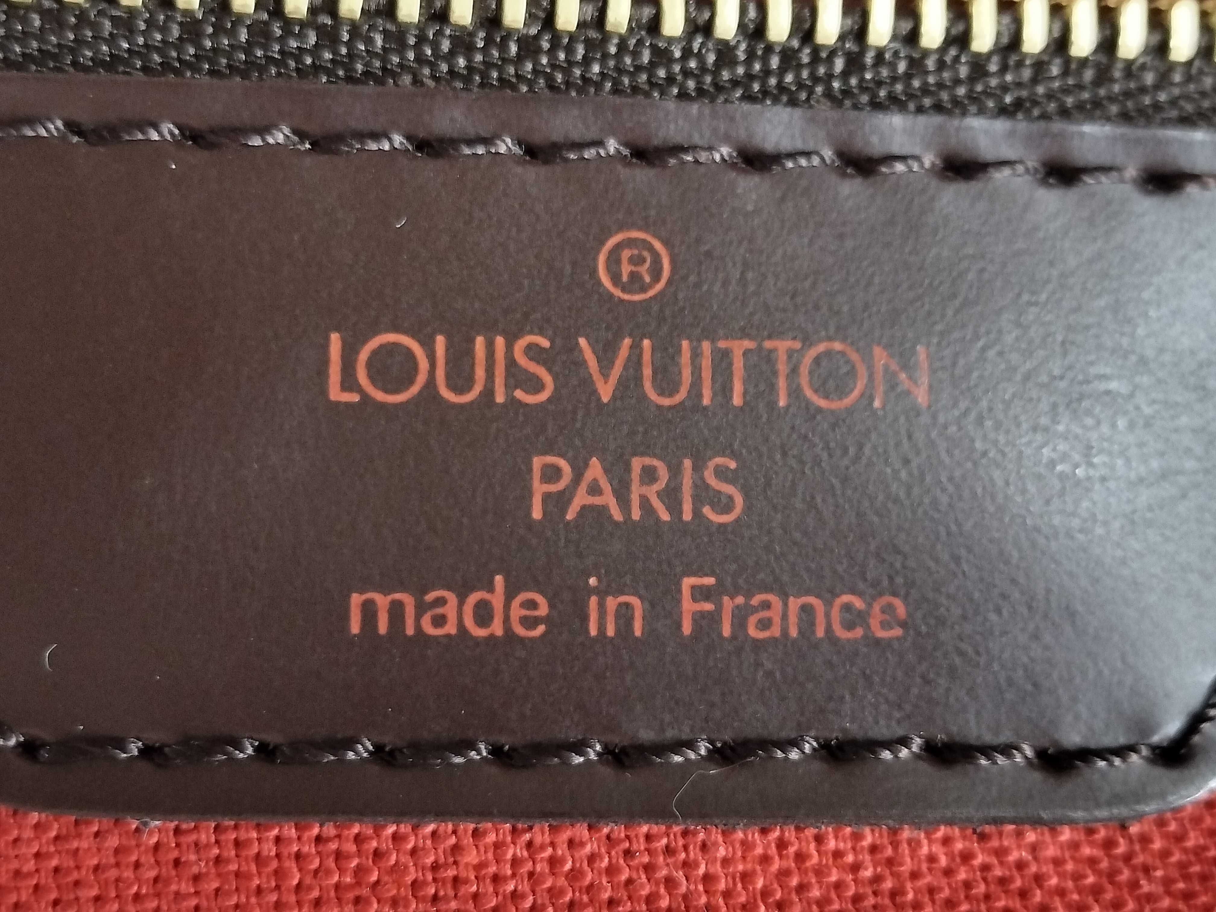 Damier Greenwich PM N41165 AR1004 Brown Tote Bag — view 12