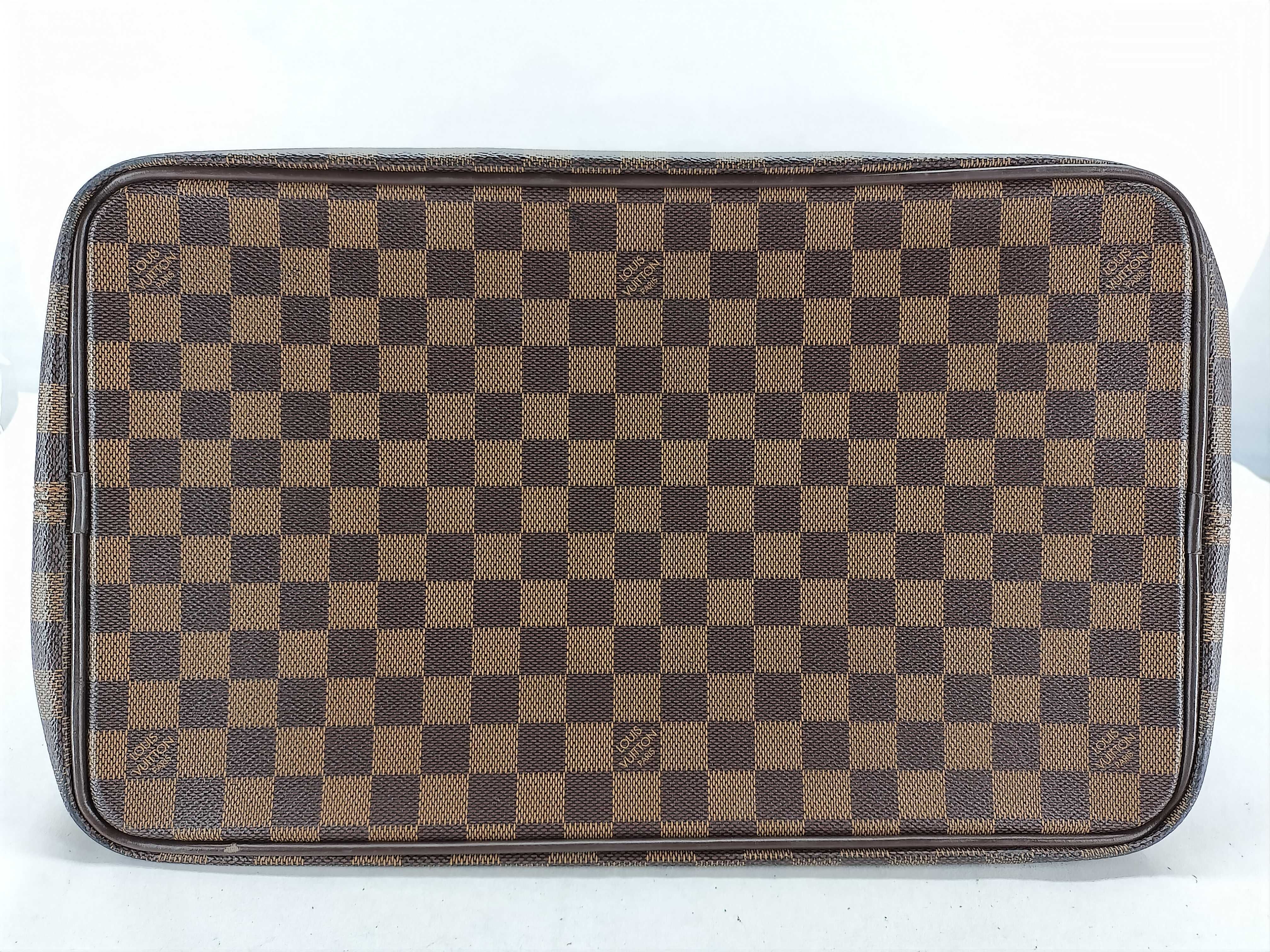 Damier Greenwich PM N41165 AR1004 Brown Tote Bag — view 7