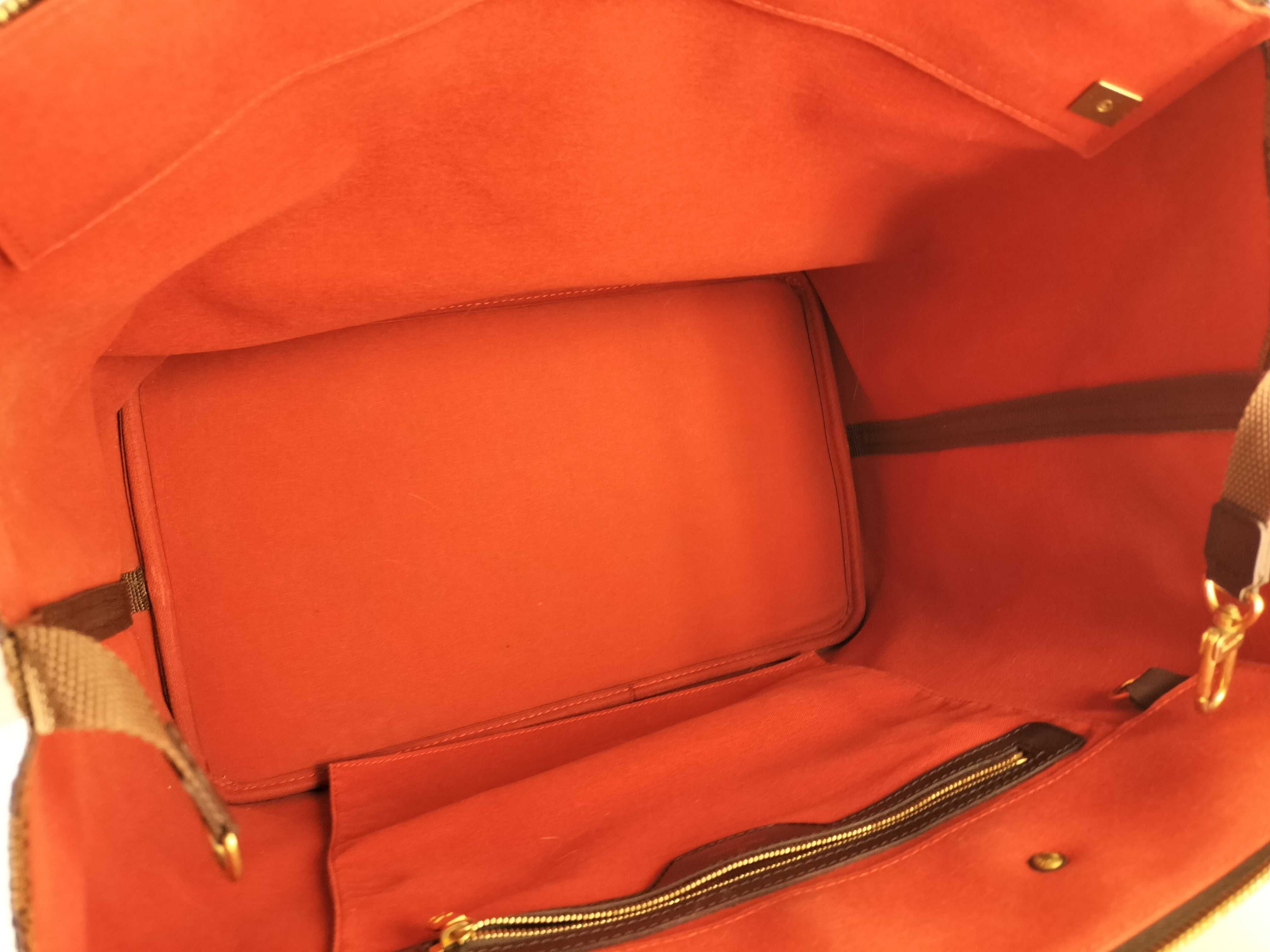 Damier Greenwich PM N41165 AR1004 Brown Tote Bag — view 10