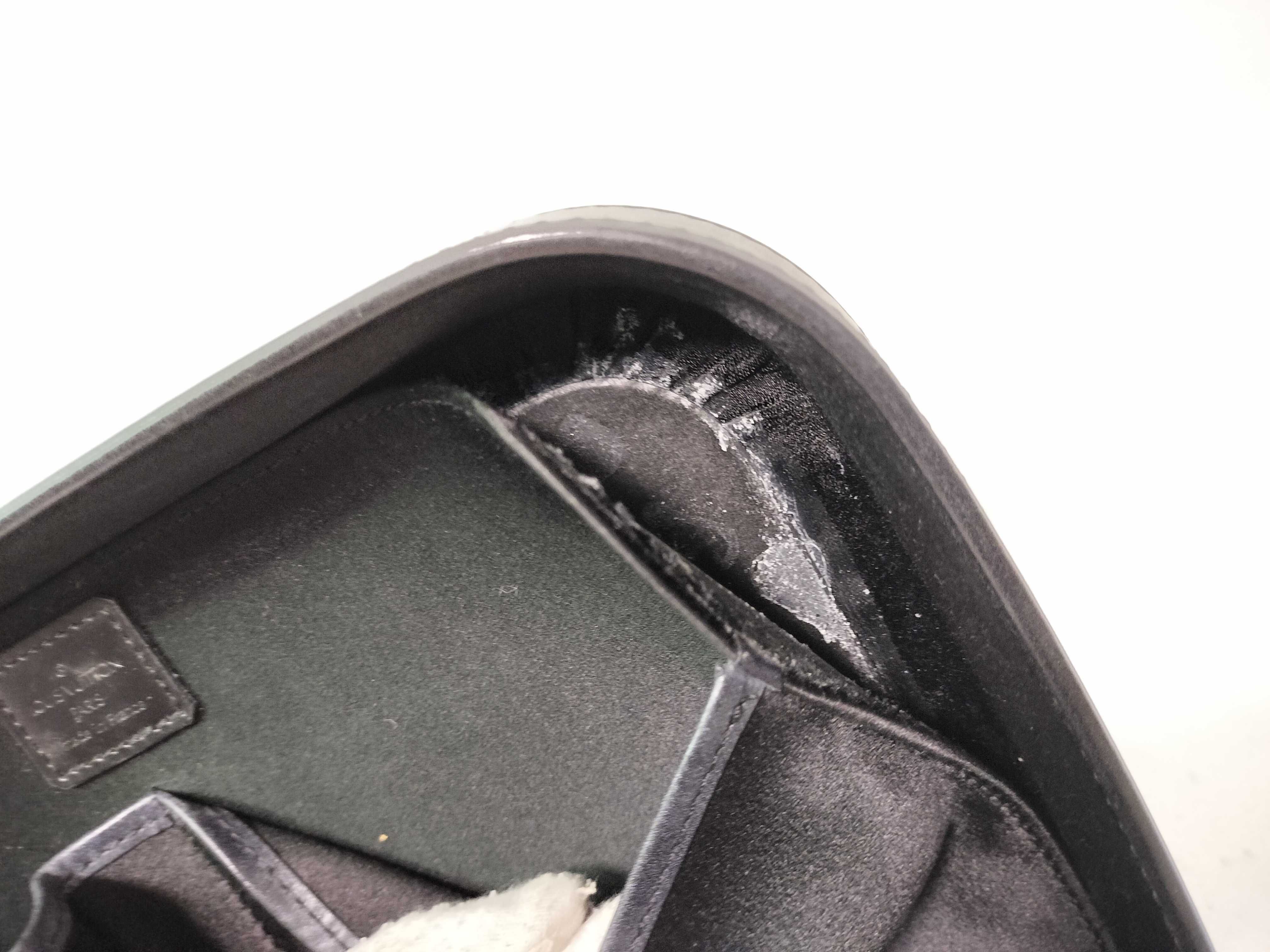 Monogram Glacé Valisette PM Noir Handbag with Name Tag — view 15