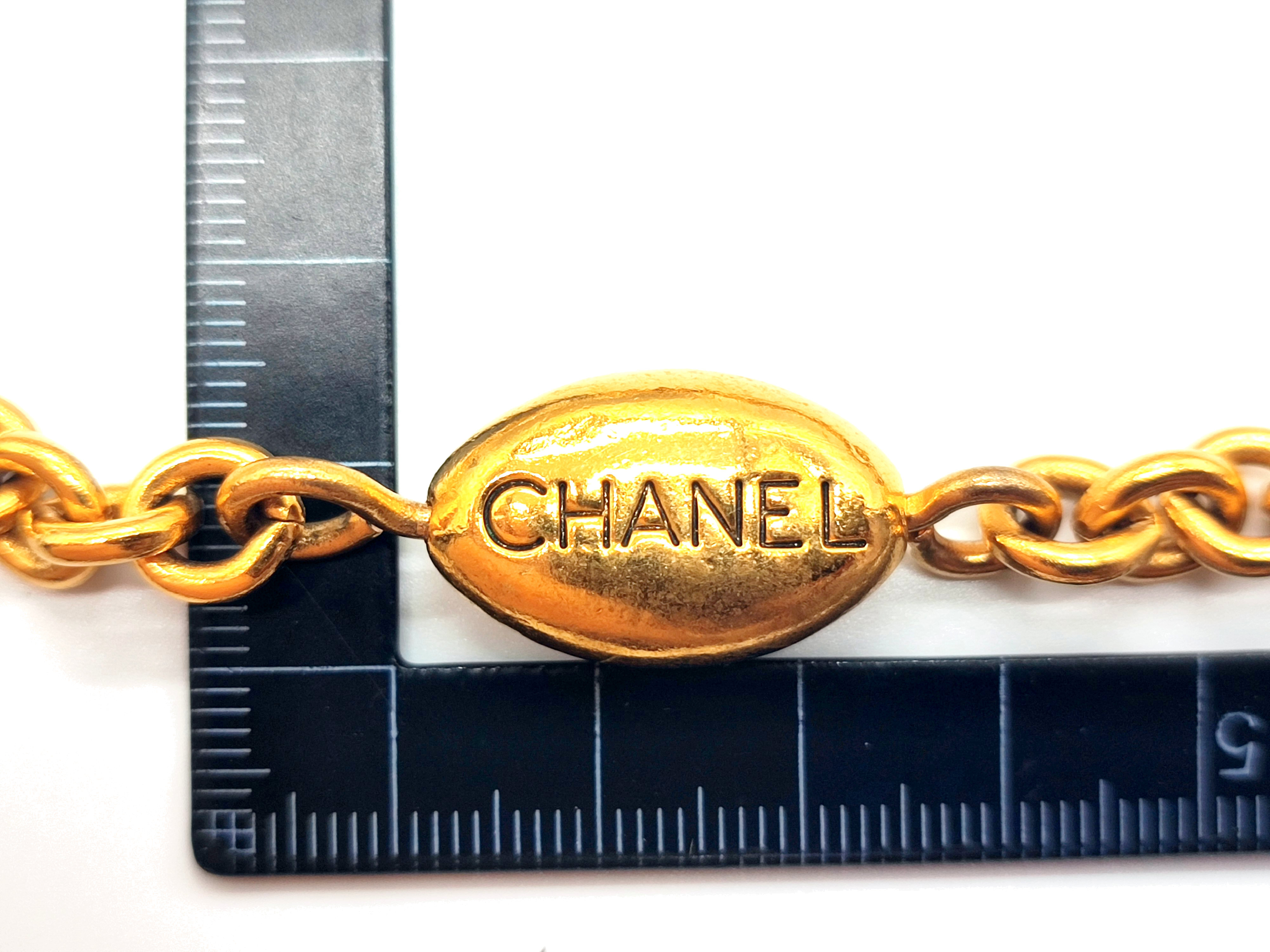 Logo Pearl Long Necklace — view 3