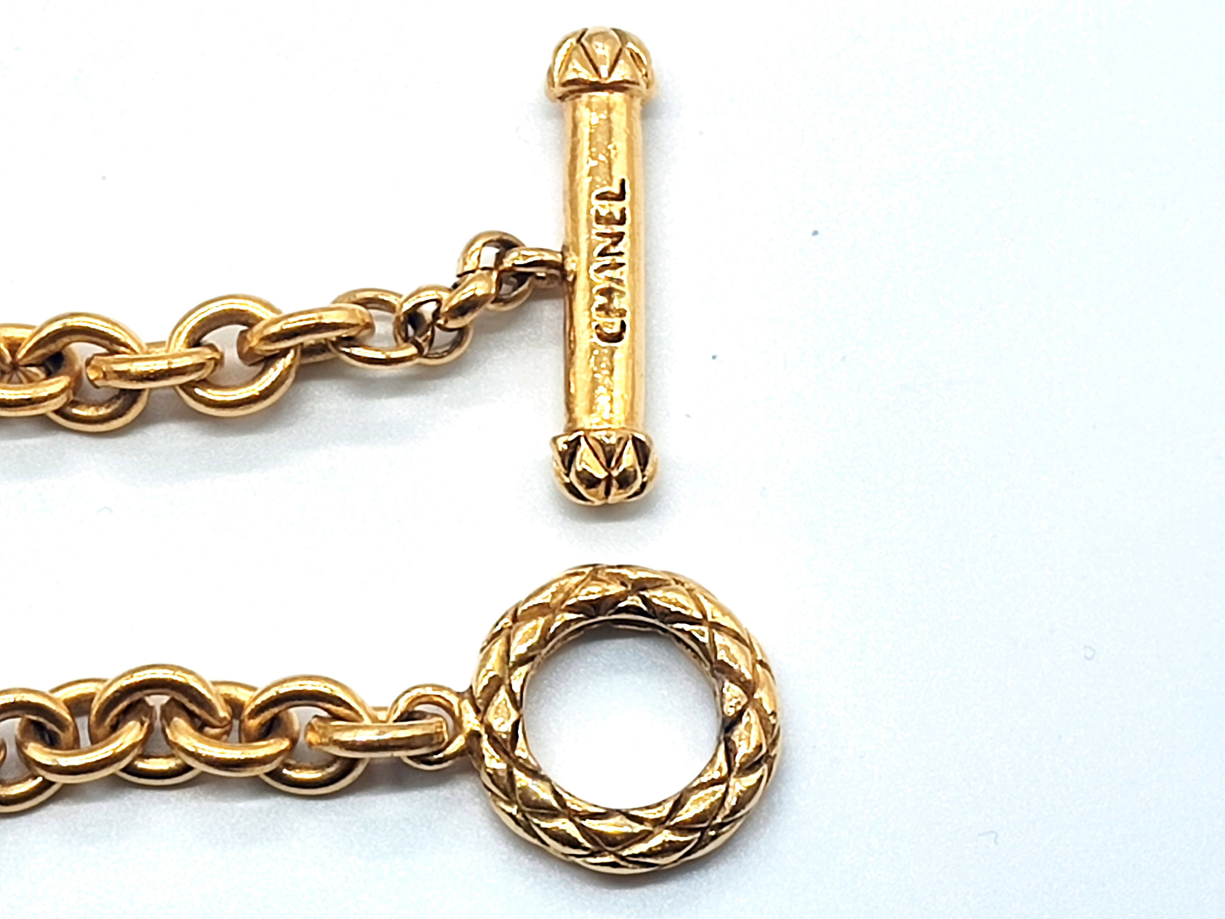 Logo Pearl Long Necklace — view 10