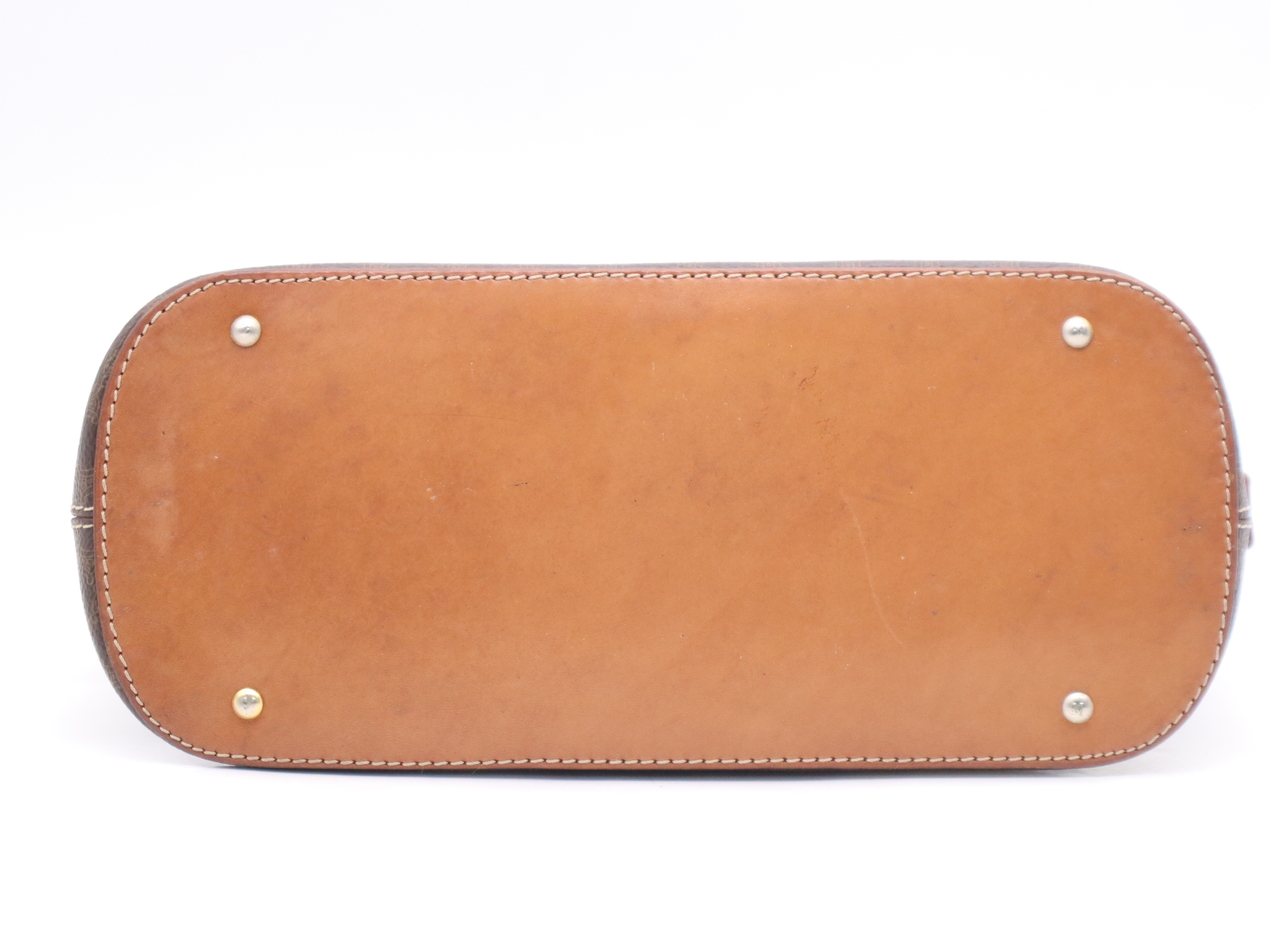 Leather Macadam Pattern Handbag — view 4