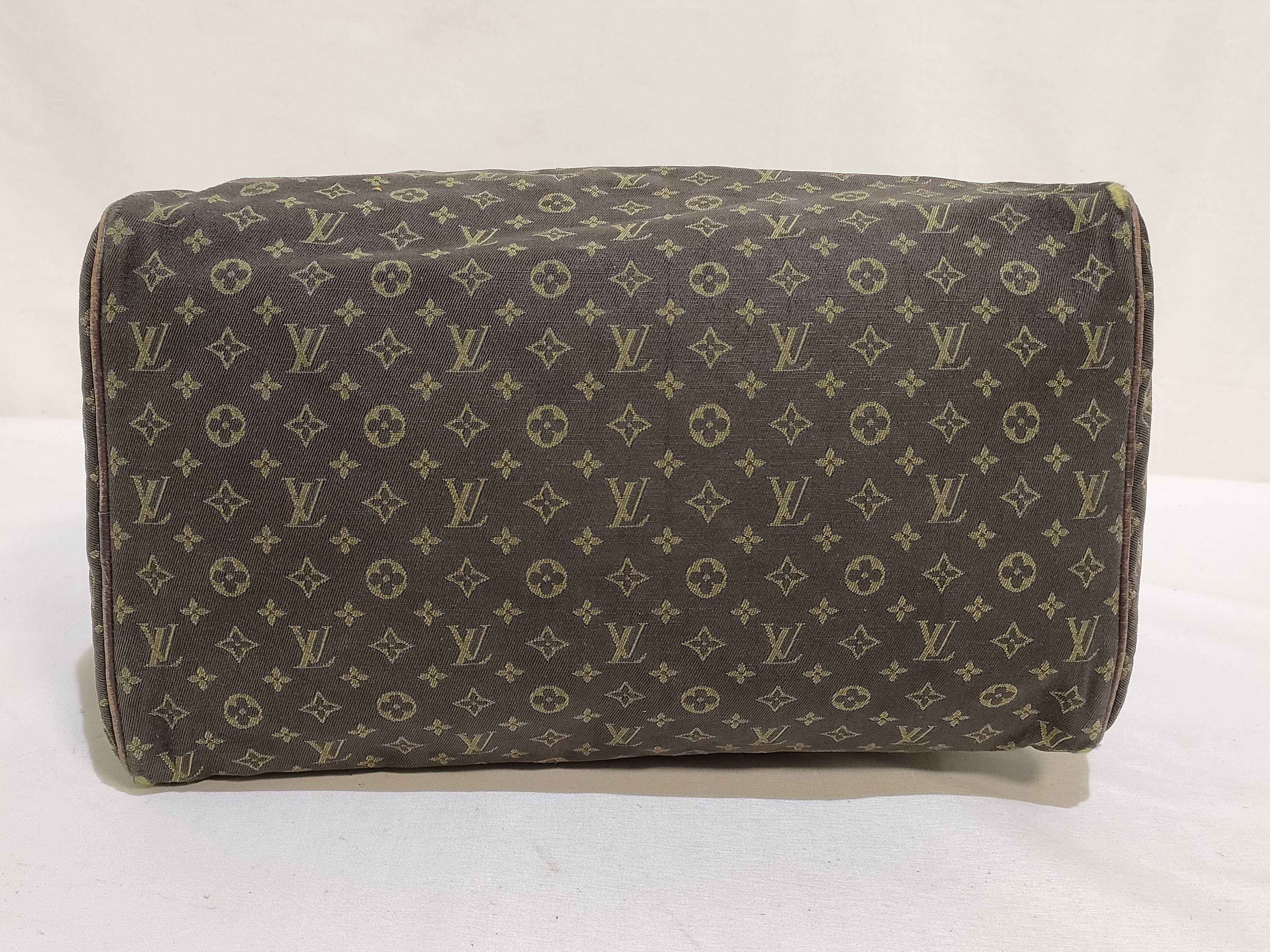 Monogram Mini Lin Louis Vuitton Monogram Mini Lin Idylle Speedy 30 Handbag Mini Boston Handbag — view 7