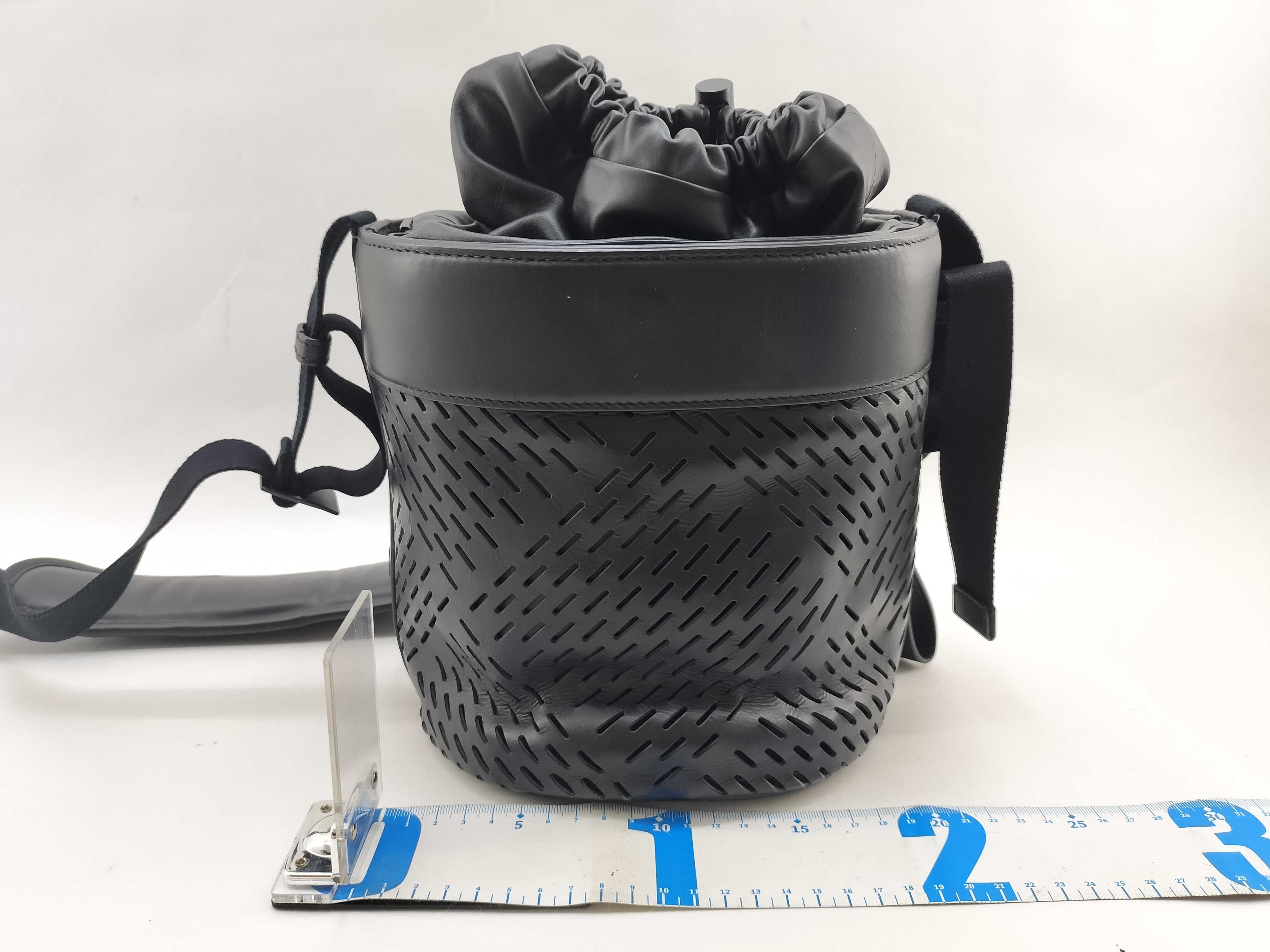 Bucket Bag, Black Shoulder Bag — view 2
