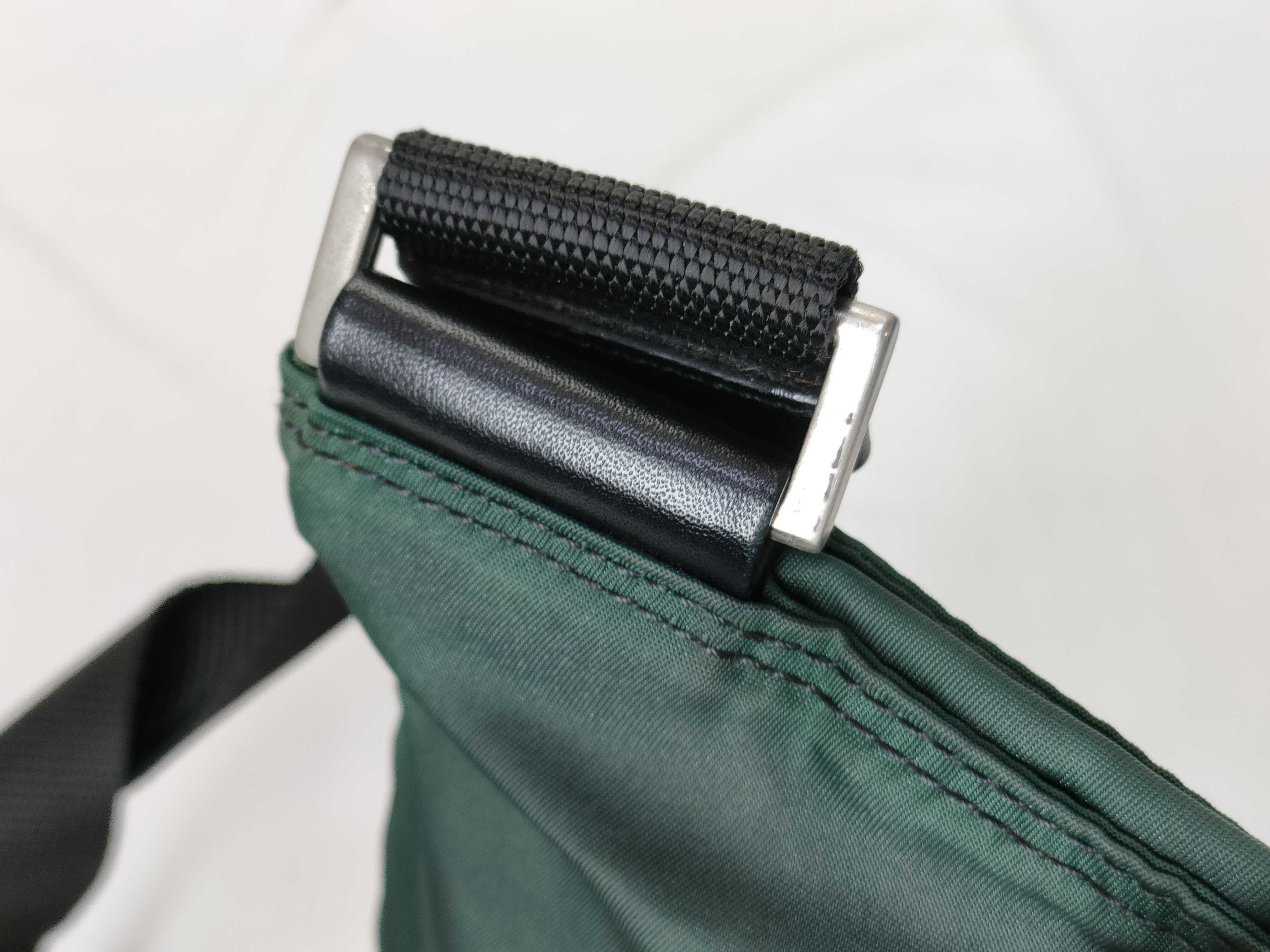 Nylon Prada Shoulder Bag Nylon Green Shoulder Bag — view 5