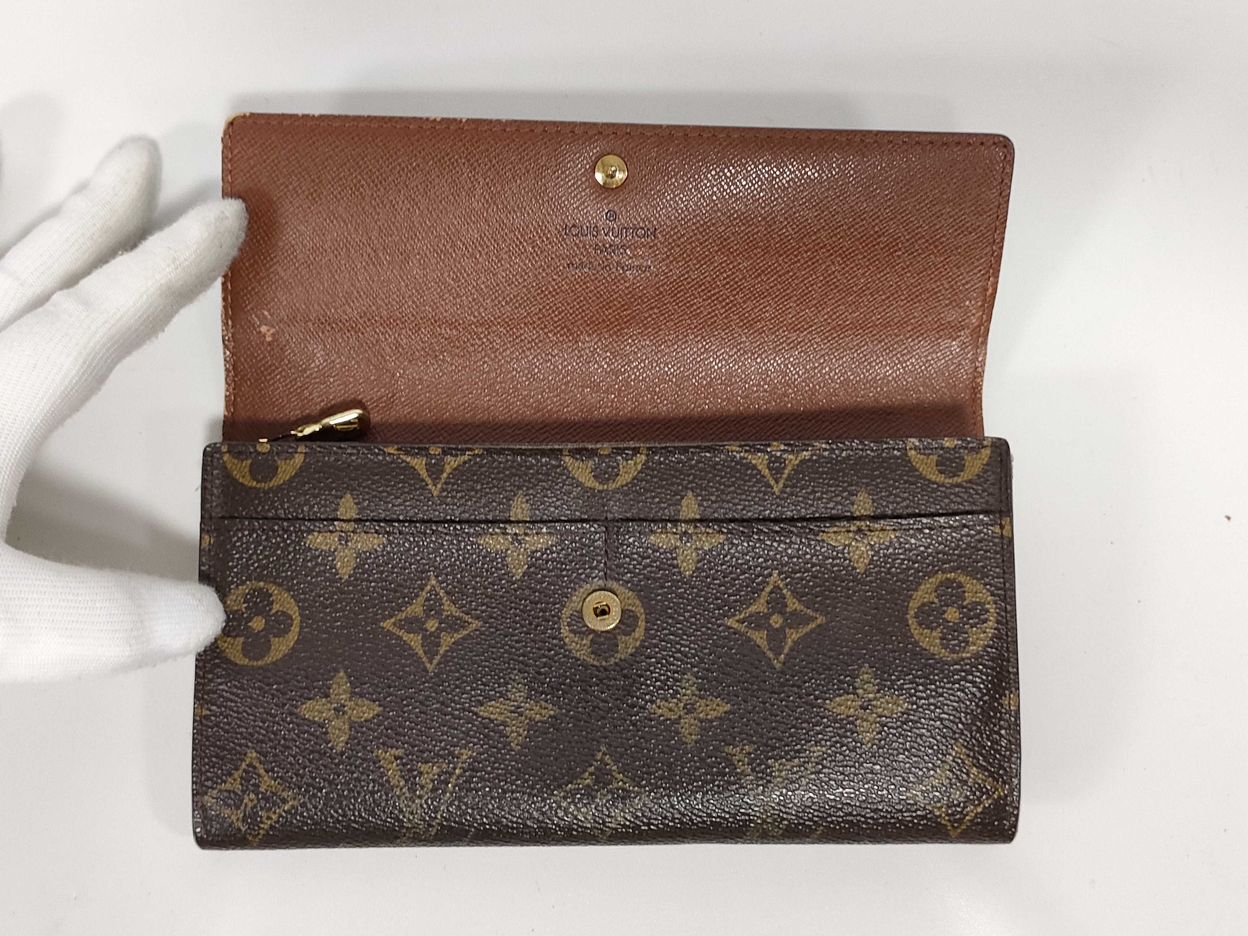 Monogram Portefeuille Sarah Wallet — view 8