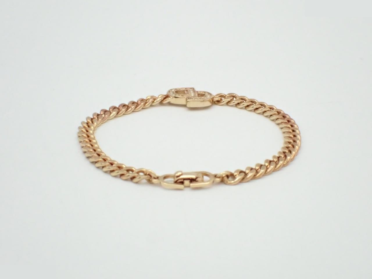 Gold bracelet, wrist size approximately 18cm — view 2