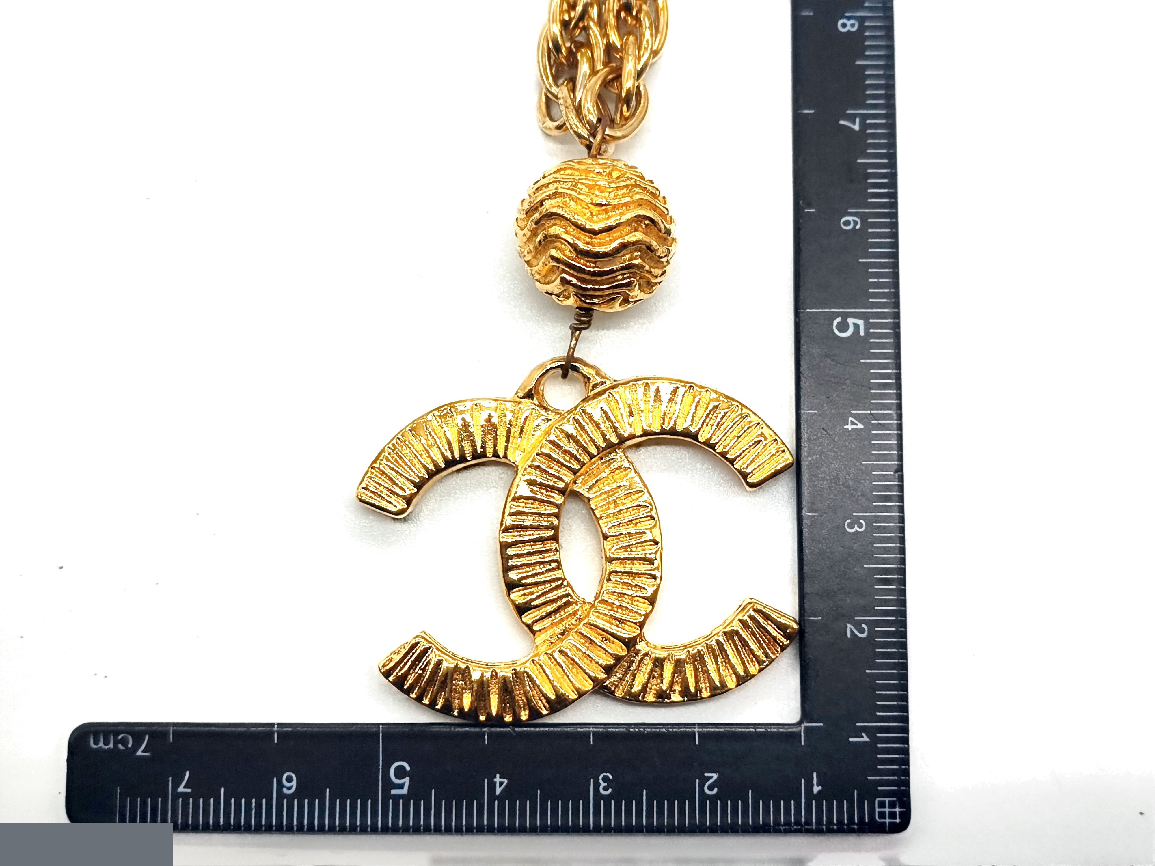 Coco Mark Ball Swing Necklace, Chain approx. 80cm — view 3