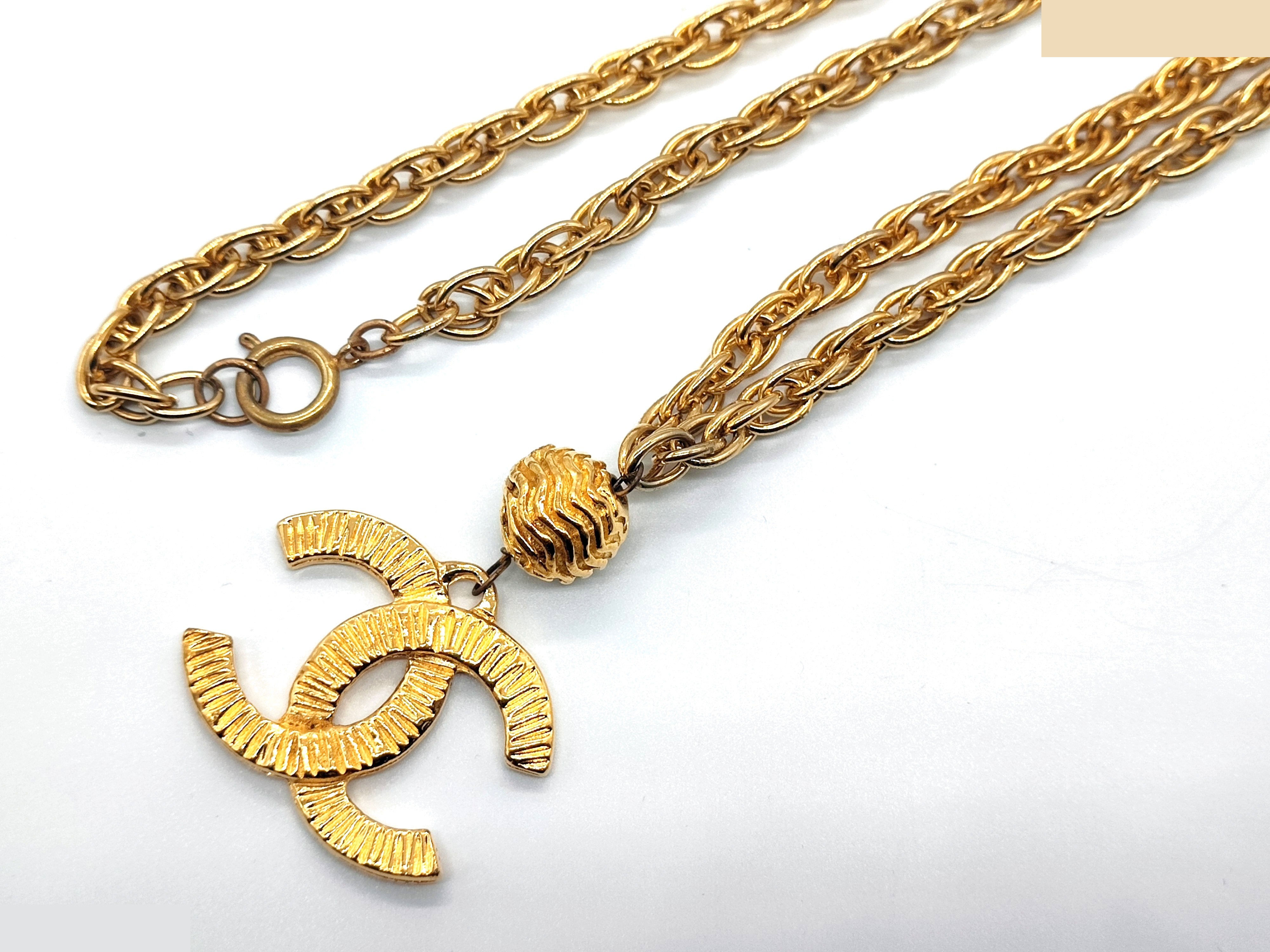 Coco Mark Ball Swing Necklace, Chain approx. 80cm — view 5