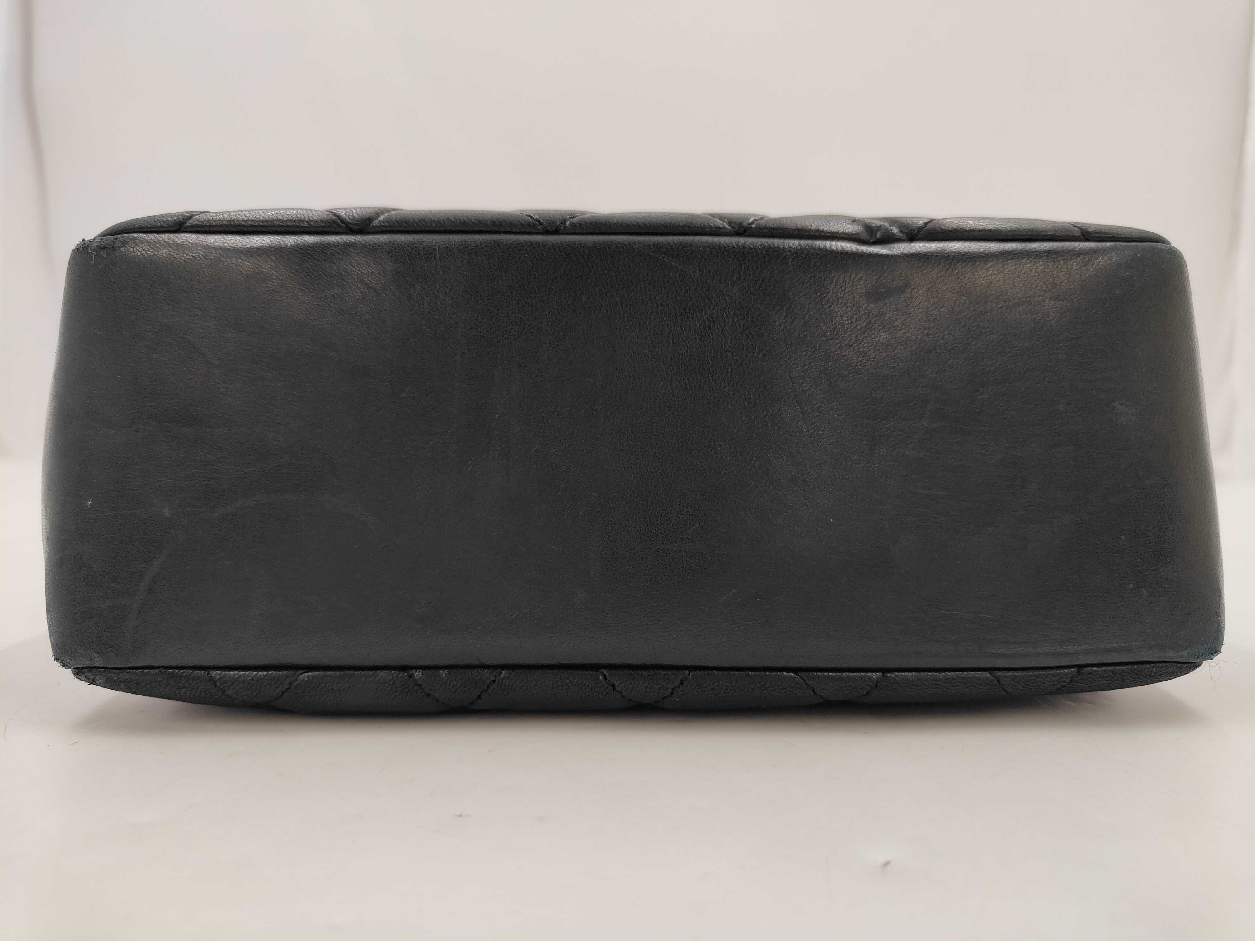 Lambskin Handle Matelassé Handbag — view 3