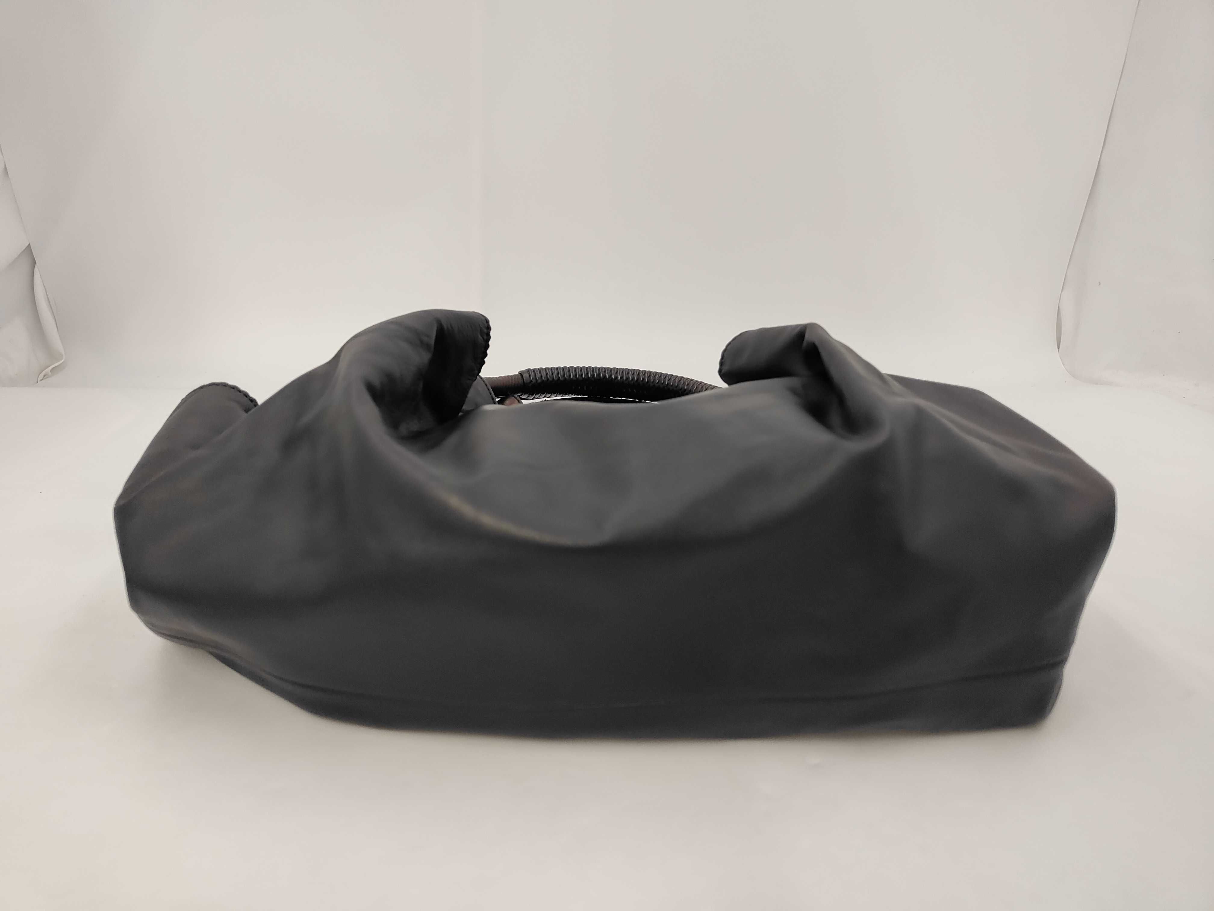 Black Nappa Aire Bag with Tag, Dust Bag, and Charm - Handbag — view 4