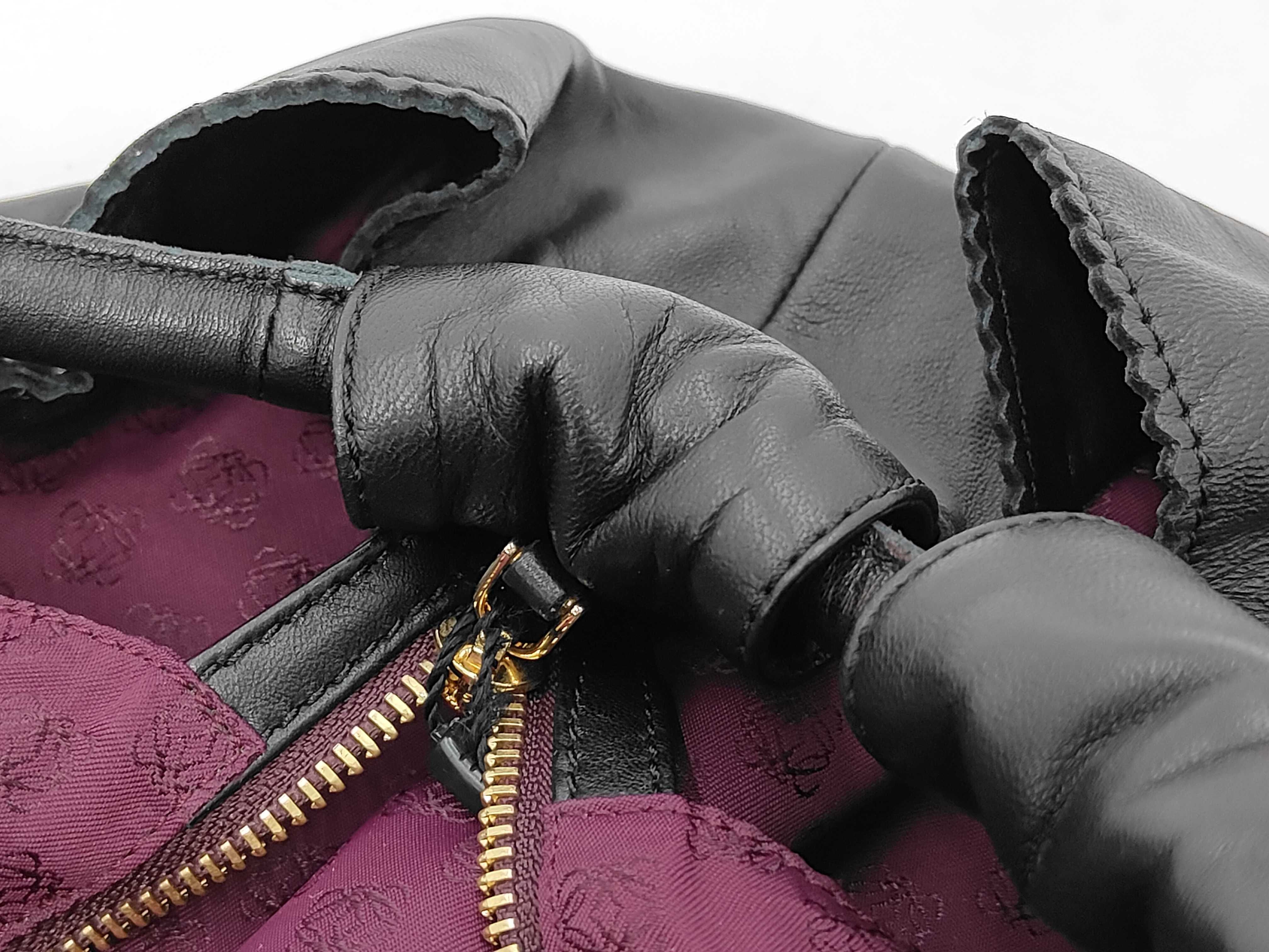 Black Nappa Aire Bag with Tag, Dust Bag, and Charm - Handbag — view 10
