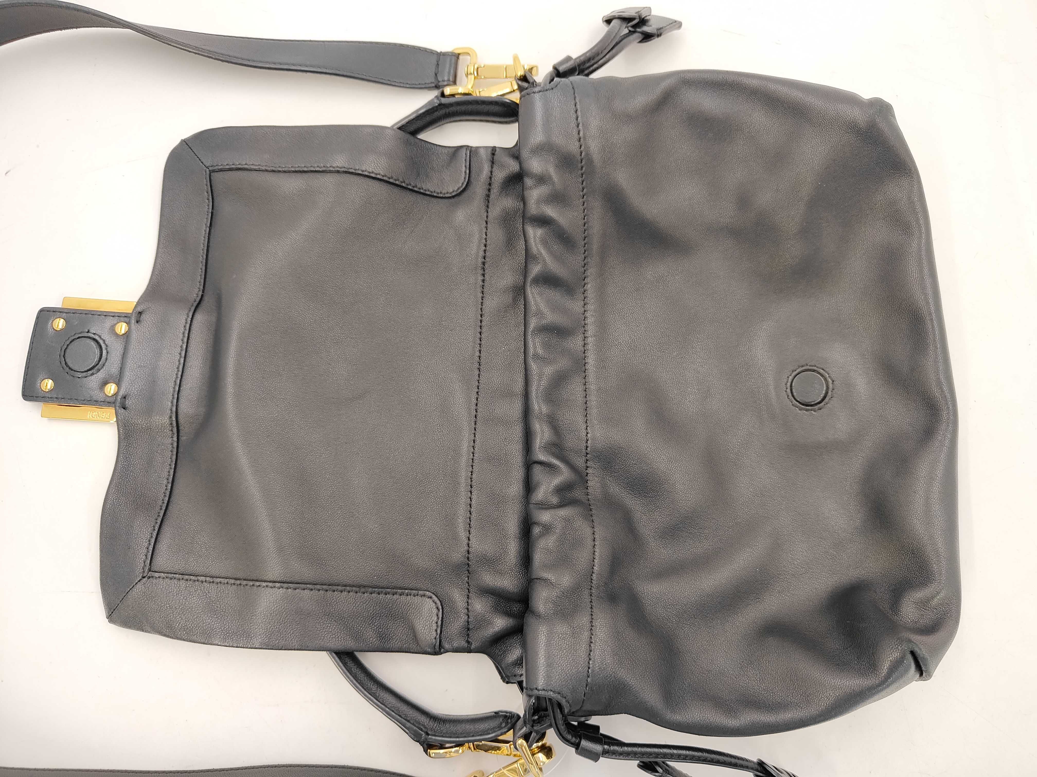 Mamma 8BR833 AQ0D Mamma Medium Bucket Black Shoulder Bag — view 8