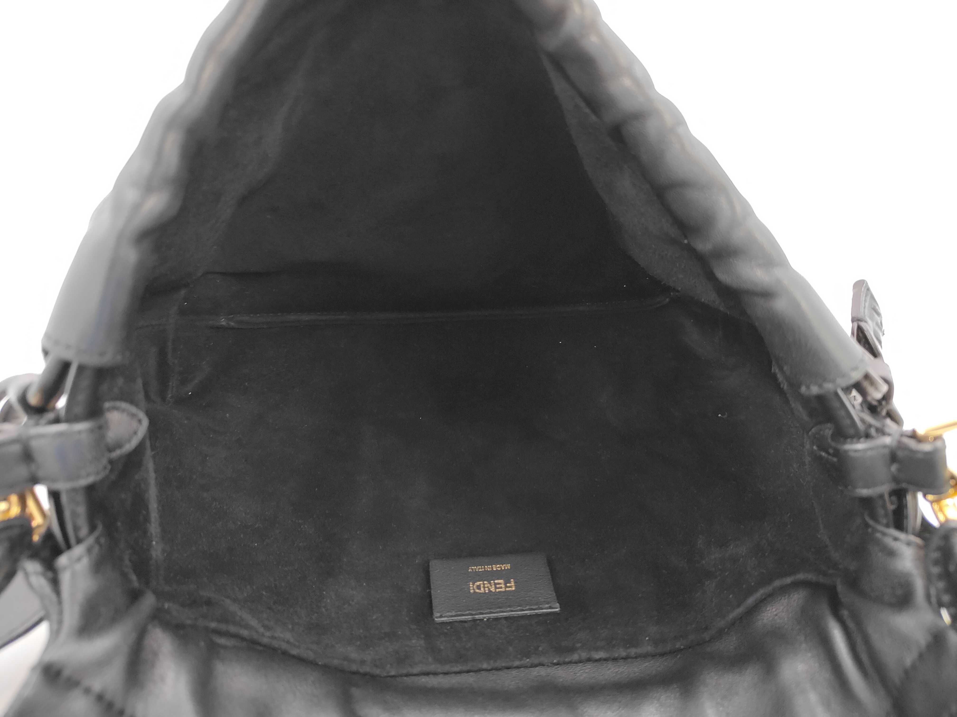Mamma 8BR833 AQ0D Mamma Medium Bucket Black Shoulder Bag — view 9