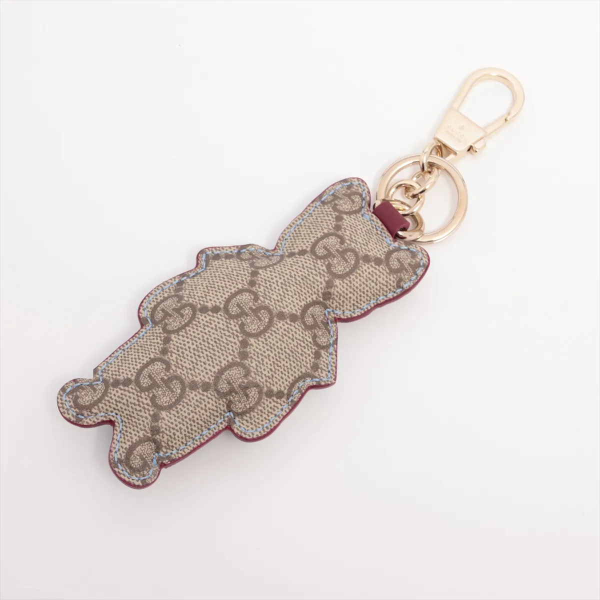 x Yuko Higuchi 851742 BORIS Charm PVC x Leather x GP Beige x Light Blue — view 2