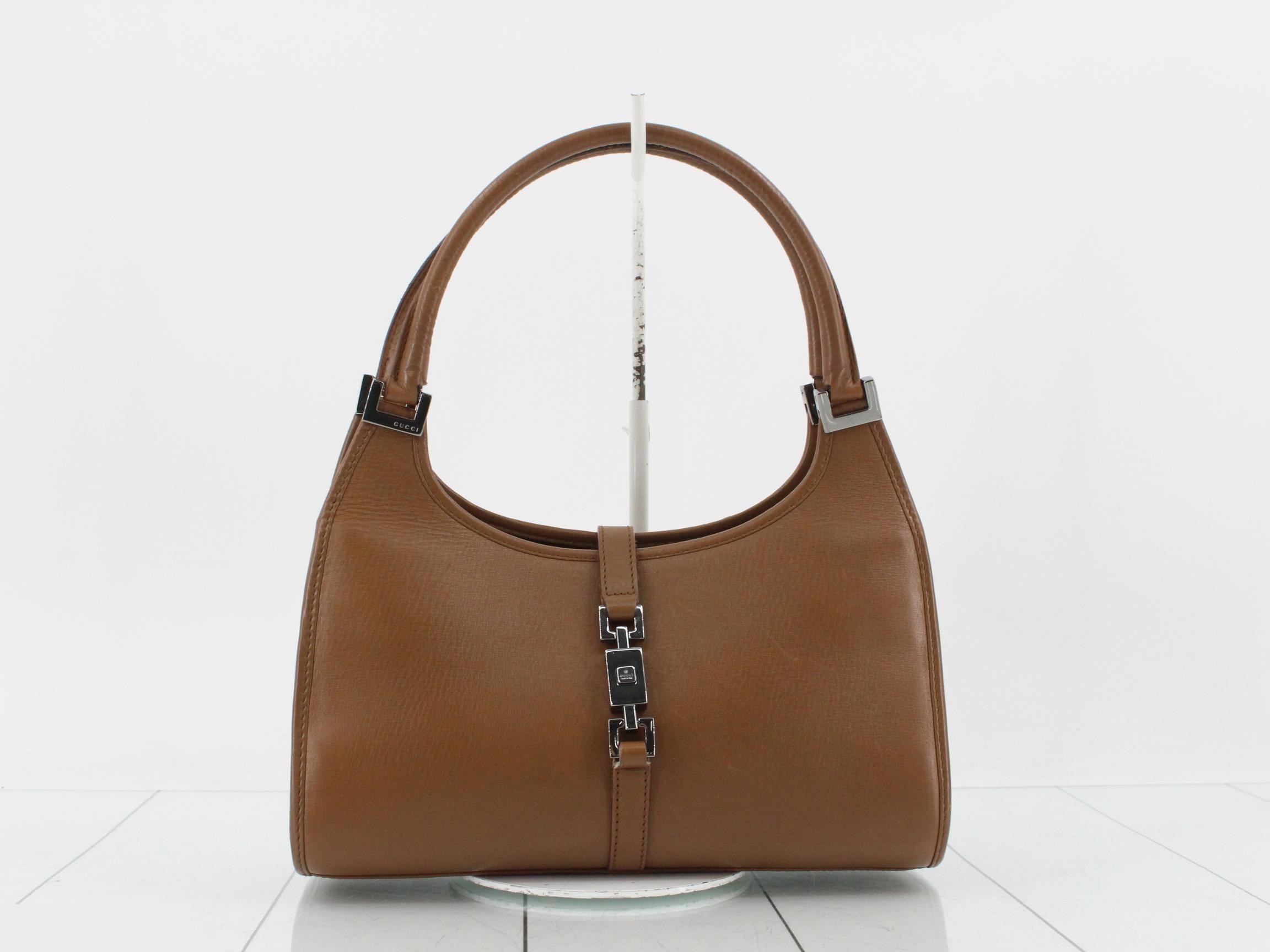 Jackie 01721 3444 Handbag, Leather, Brown
