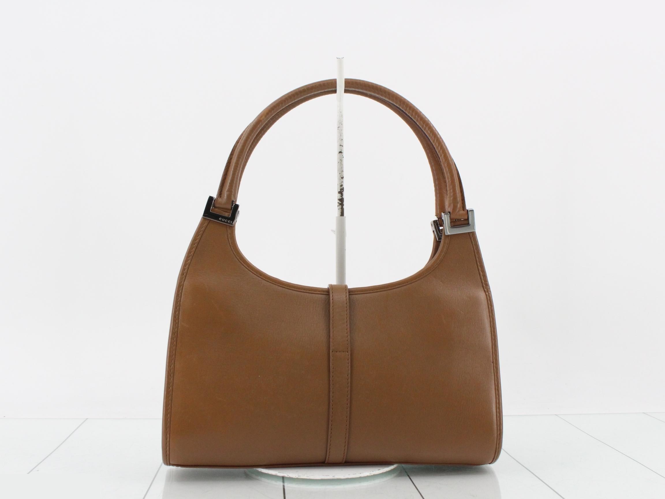 Jackie 01721 3444 Handbag, Leather, Brown — view 2