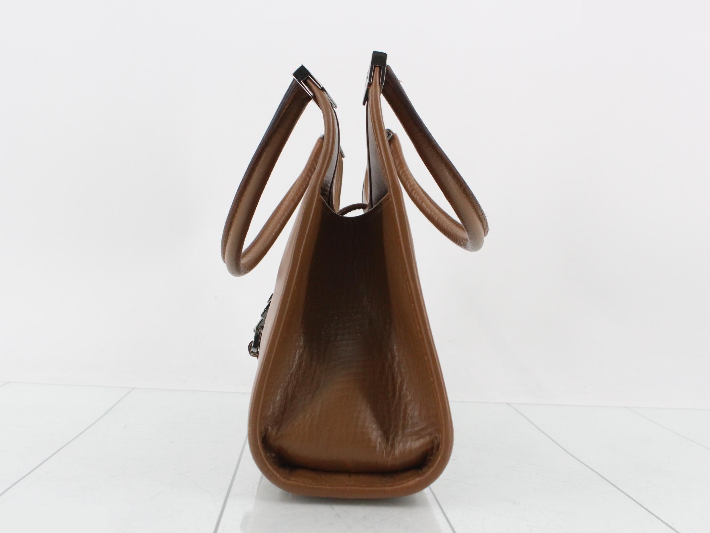 Jackie 01721 3444 Handbag, Leather, Brown — view 3