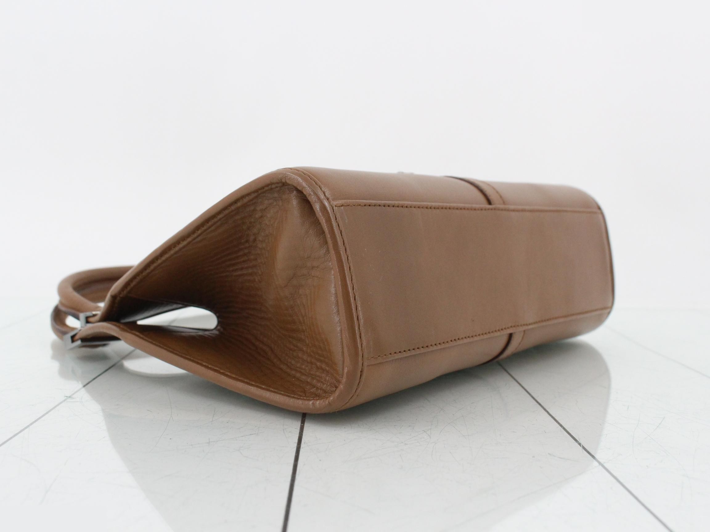 Jackie 01721 3444 Handbag, Leather, Brown — view 5
