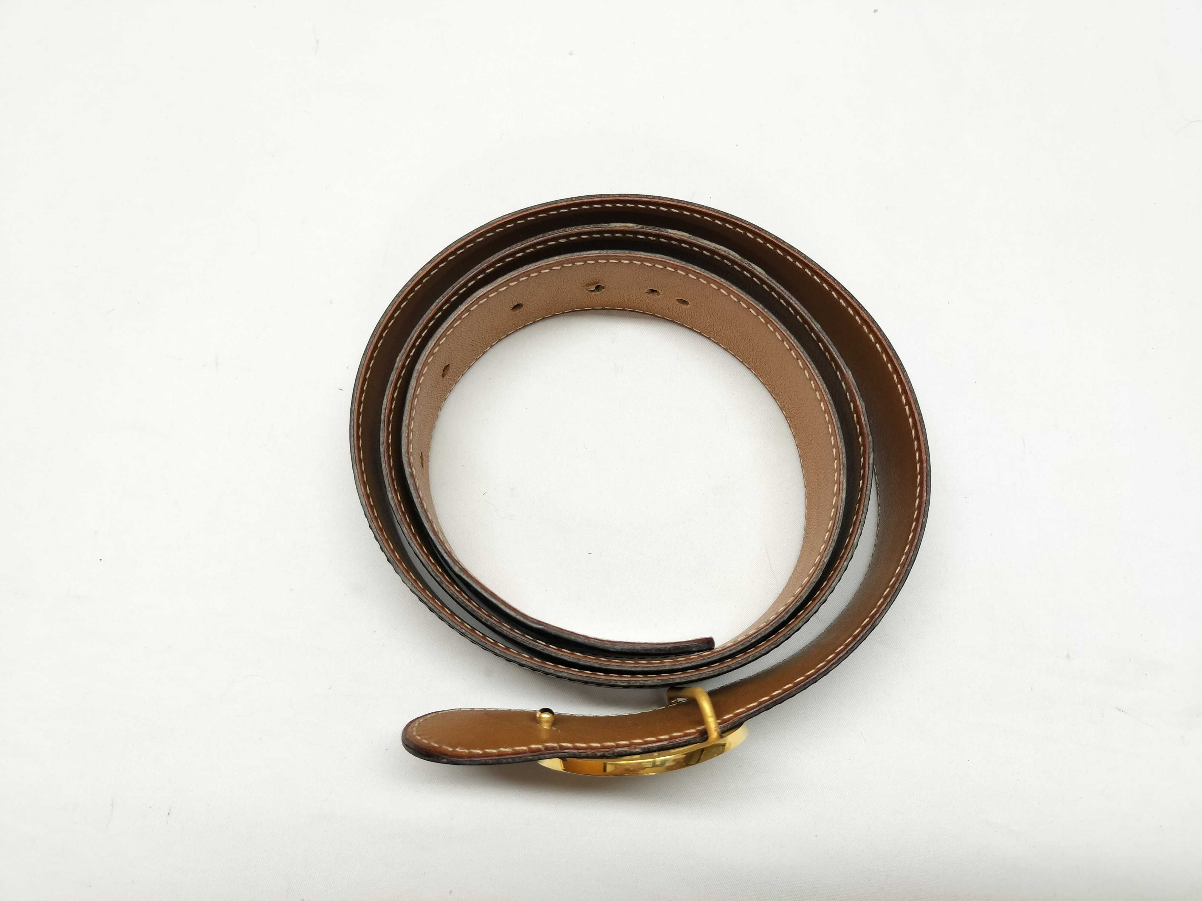 Horse Buckle Belt with S Stamp — view 2
