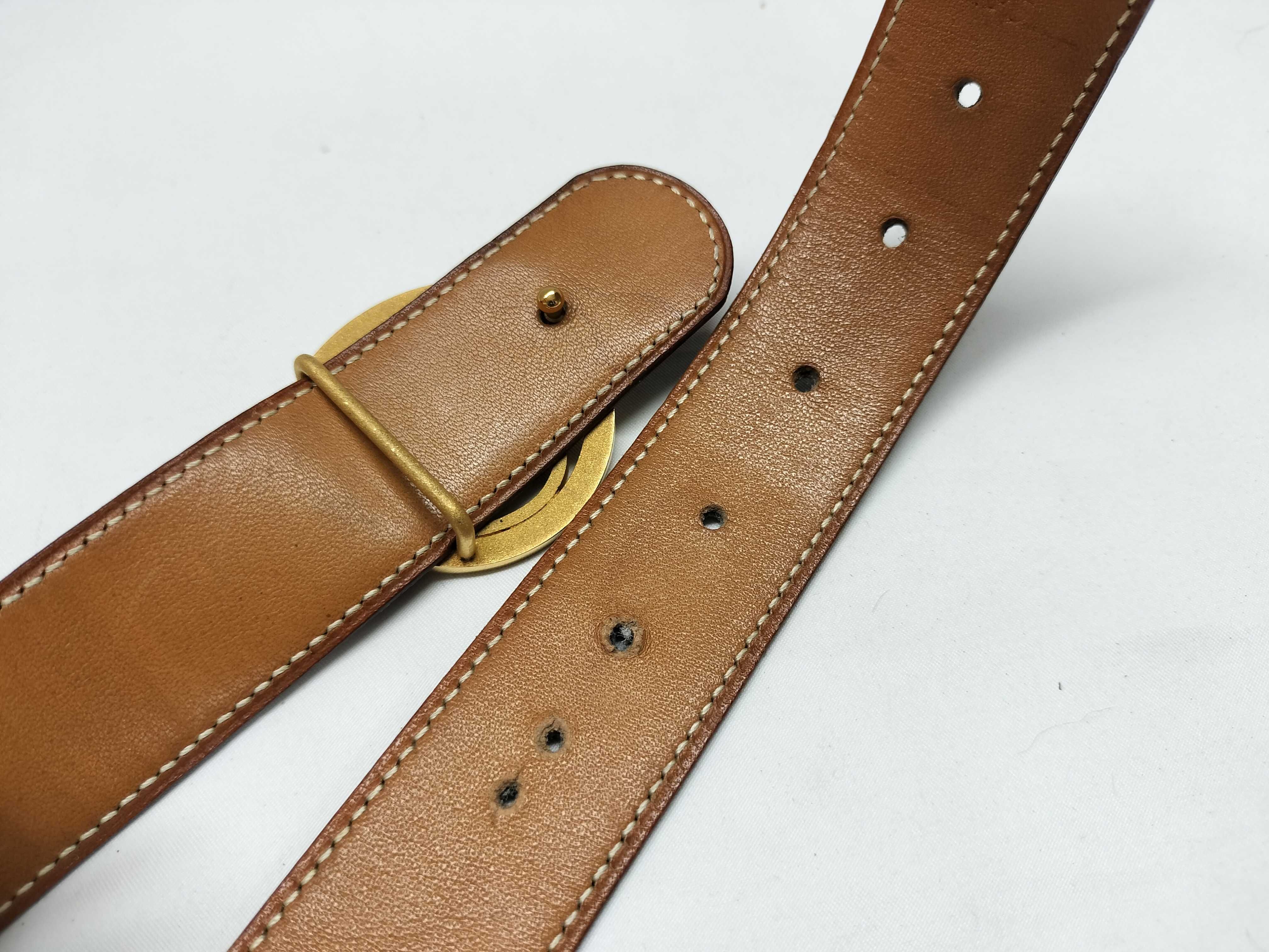 Horse Buckle Belt with S Stamp — view 3