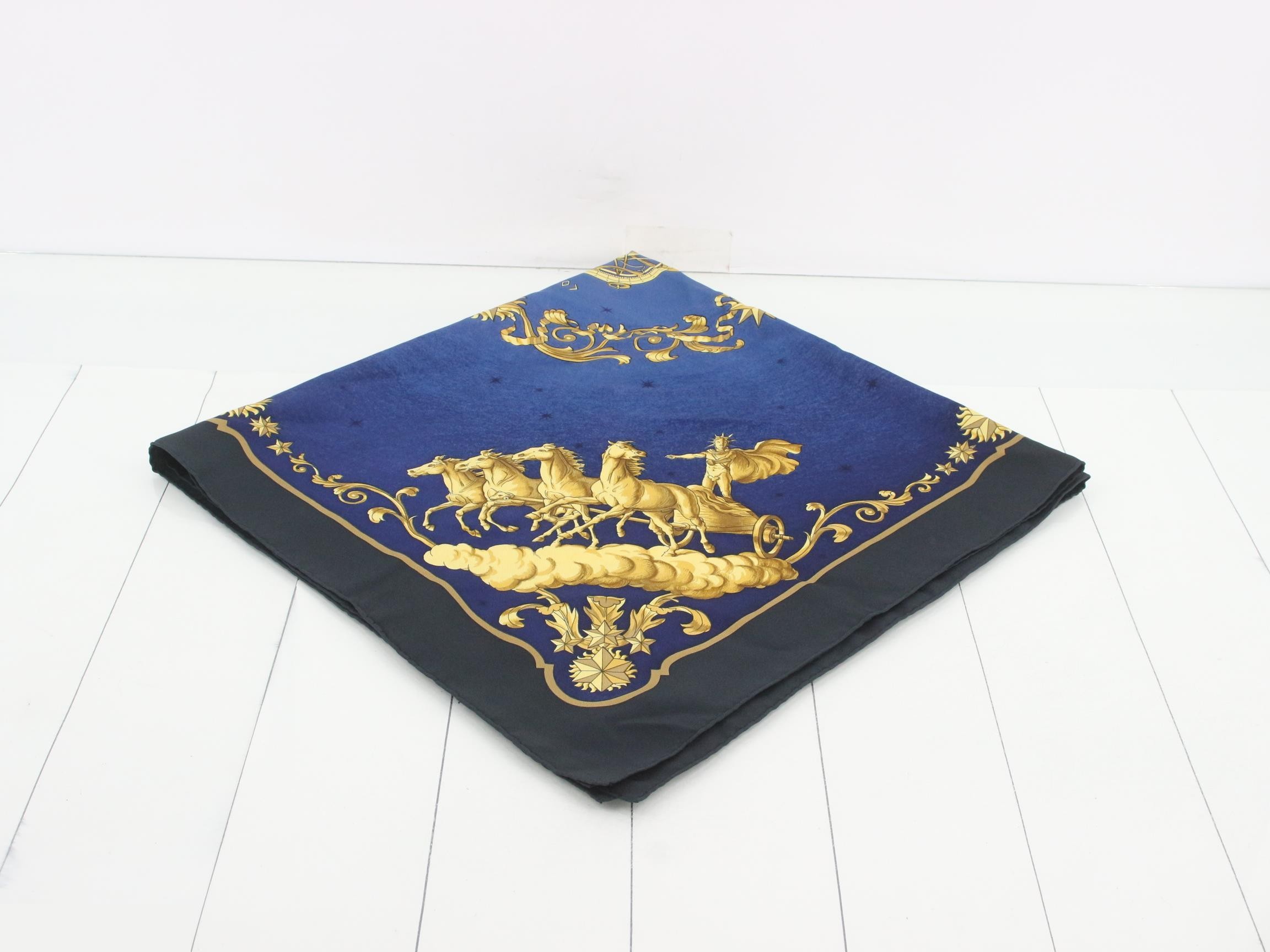 Carre 90 Silk COSMOS Scarf