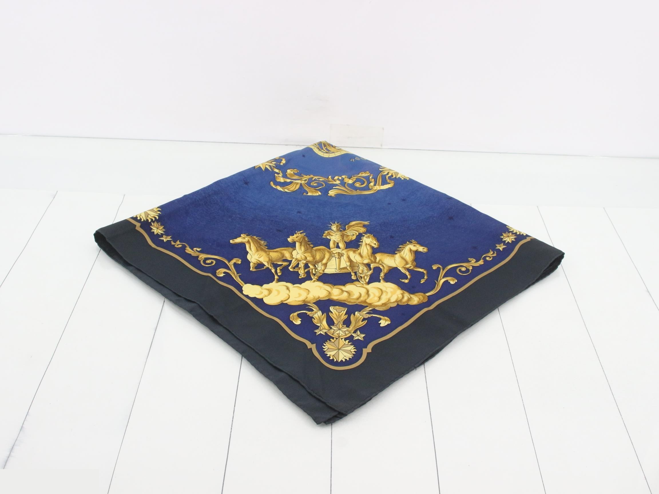 Carre 90 Silk COSMOS Scarf — view 2