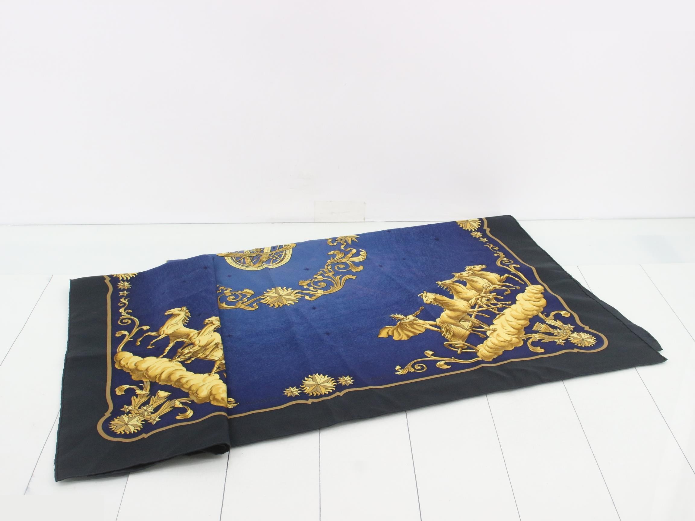 Carre 90 Silk COSMOS Scarf — view 3
