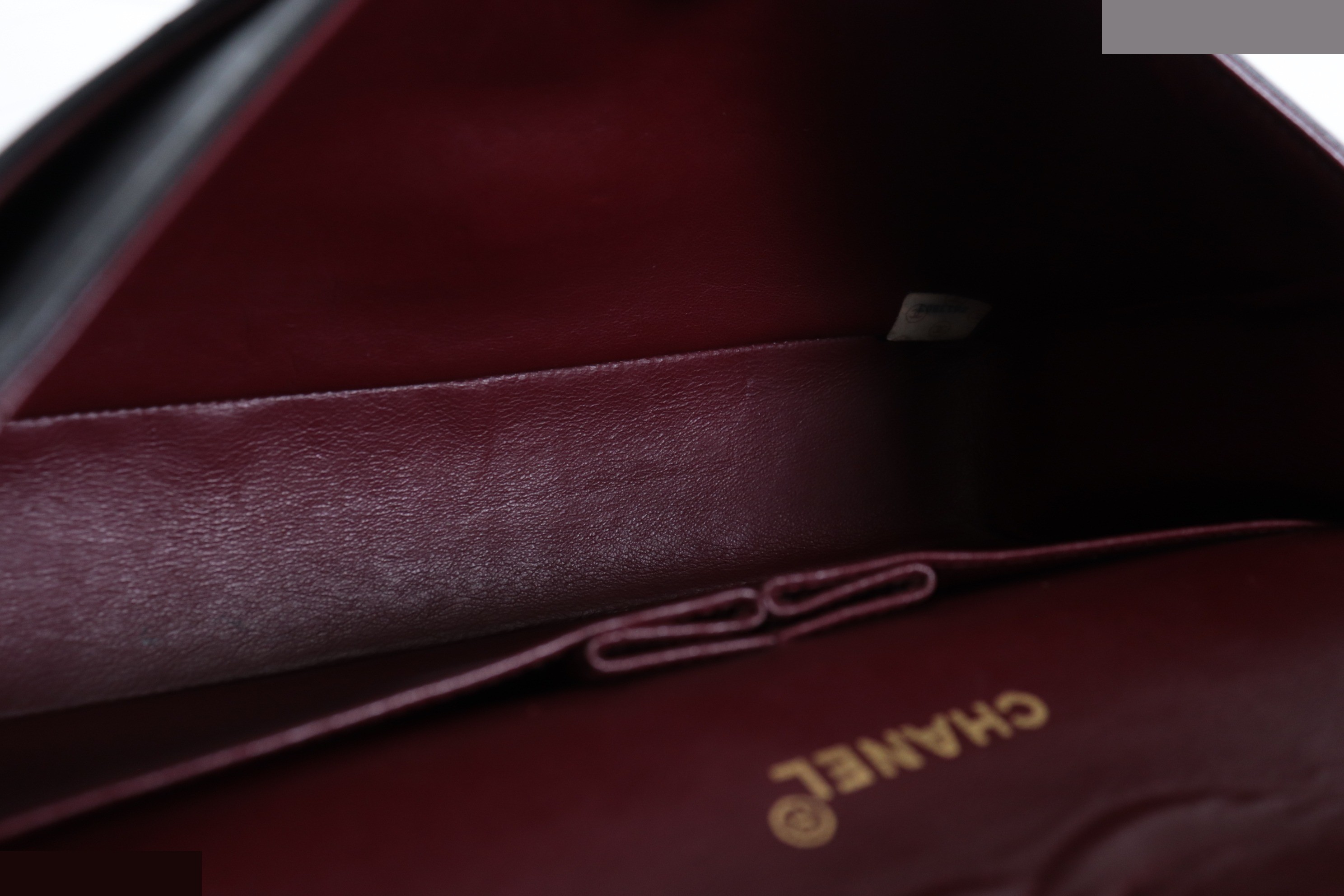 Double flap 25 Lambskin Chain Shoulder Bag, Unit No. 2 — view 8