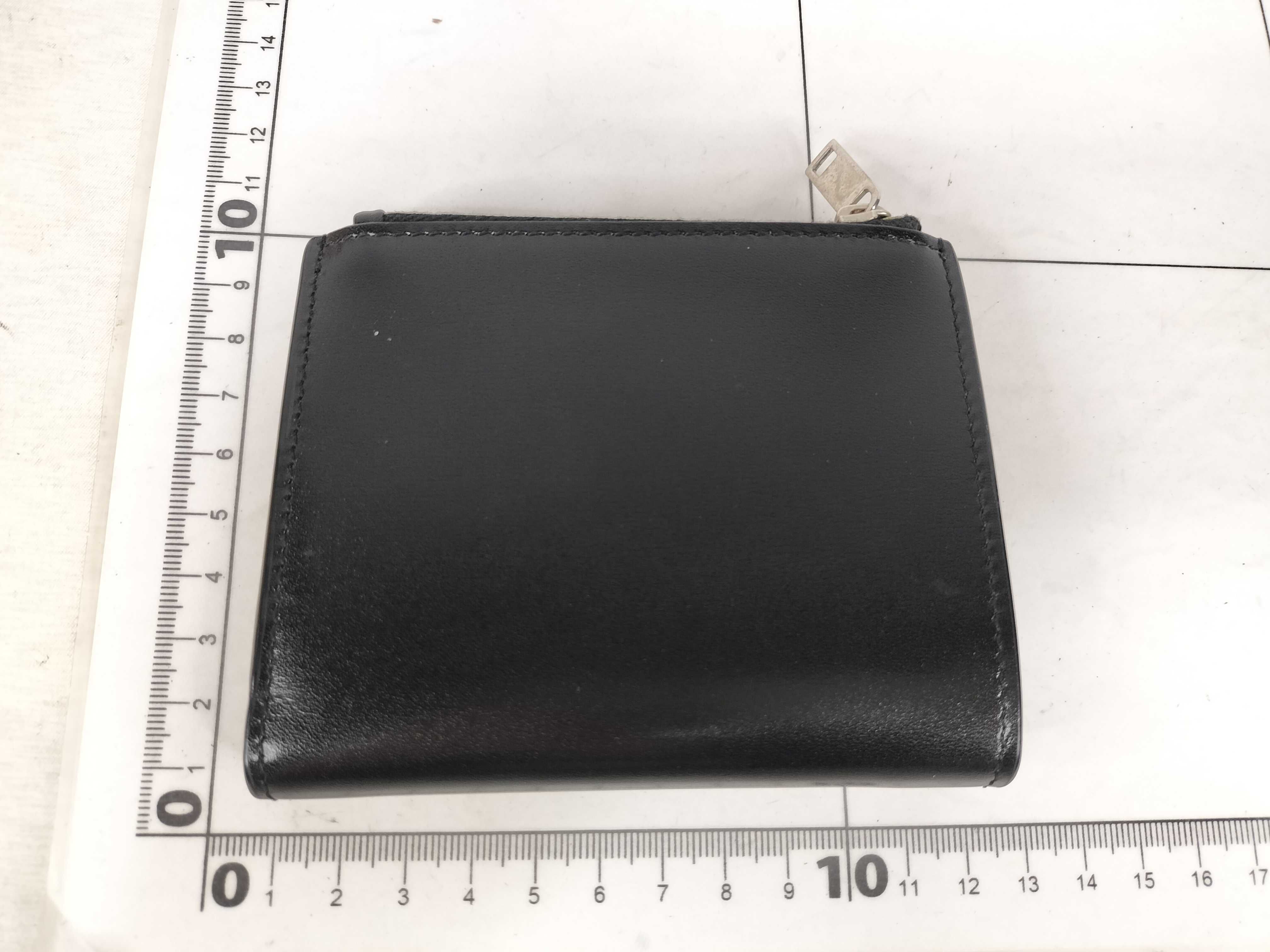 Wallet, Cowhide Leather, Black, Bi-fold, YBI575726 — view 2