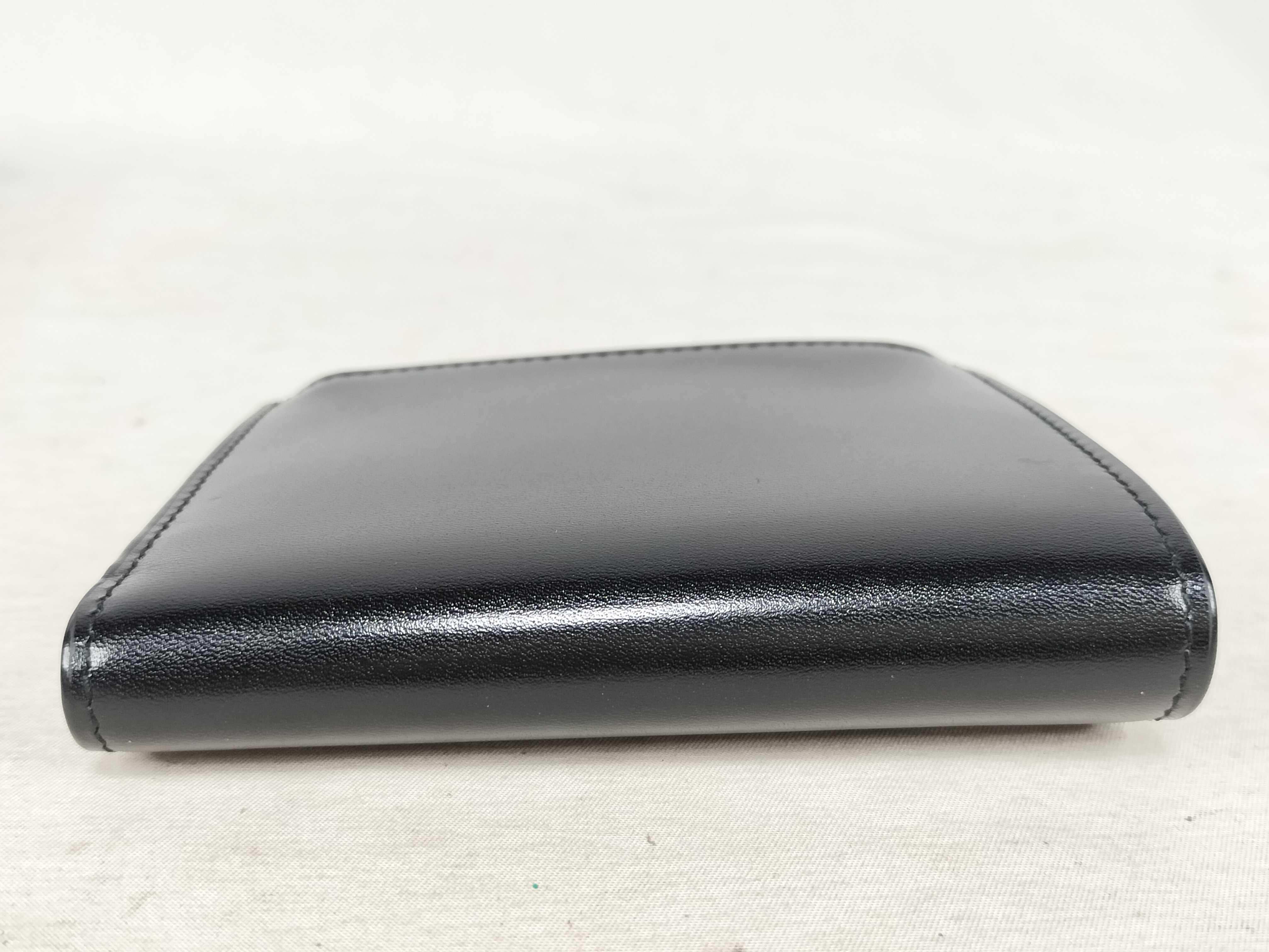 Wallet, Cowhide Leather, Black, Bi-fold, YBI575726 — view 3