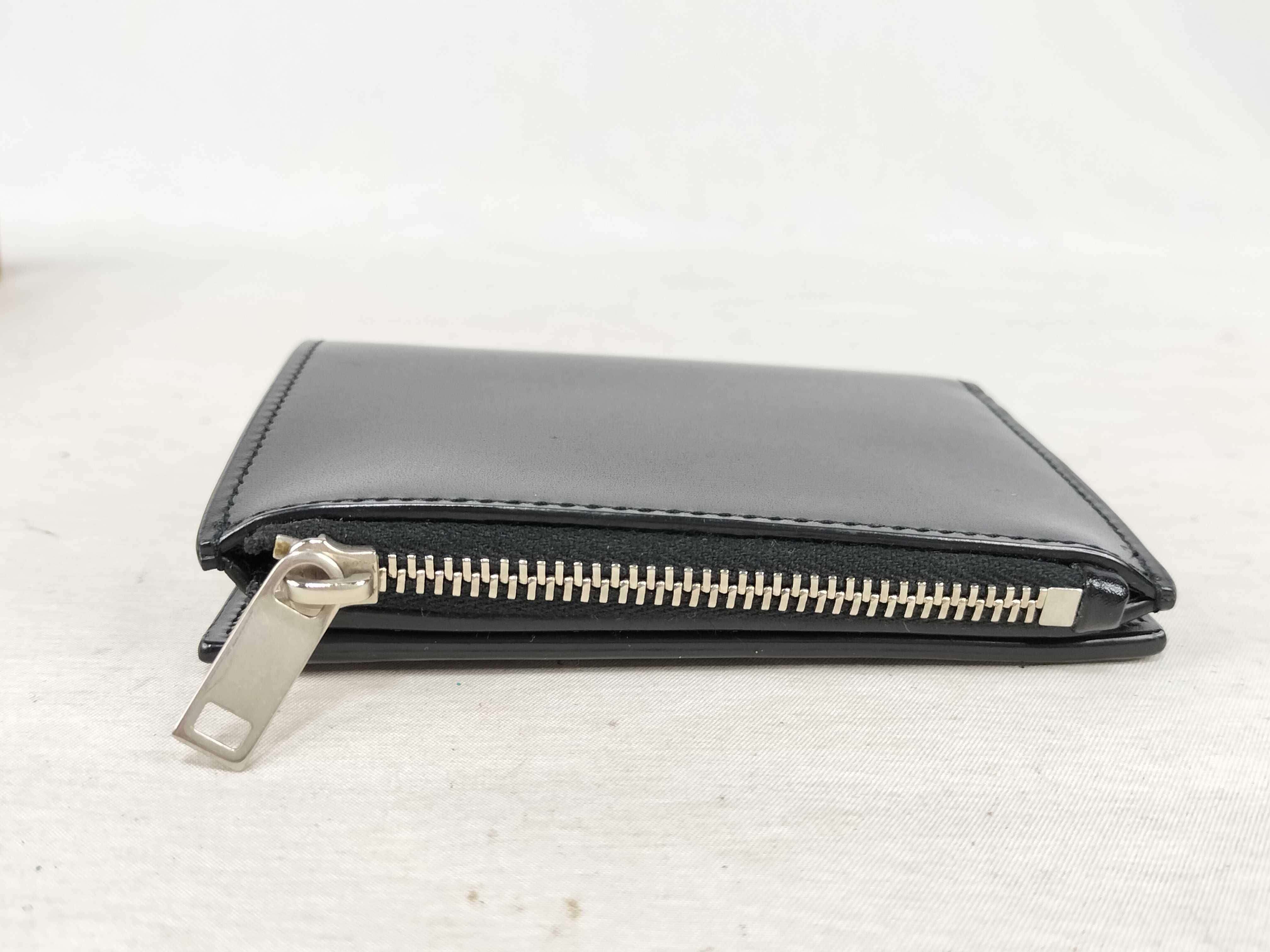 Wallet, Cowhide Leather, Black, Bi-fold, YBI575726 — view 6