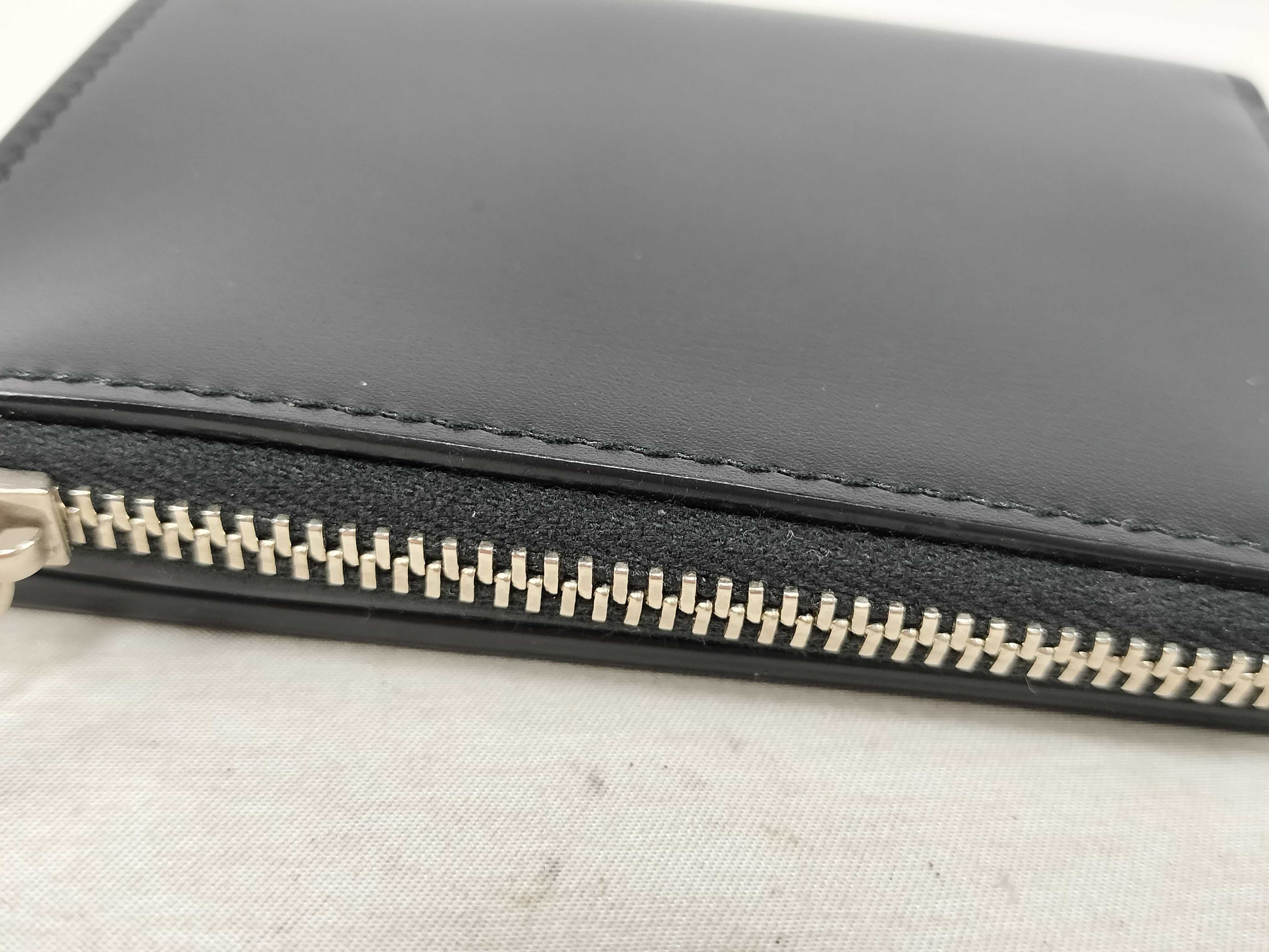 Wallet, Cowhide Leather, Black, Bi-fold, YBI575726 — view 8