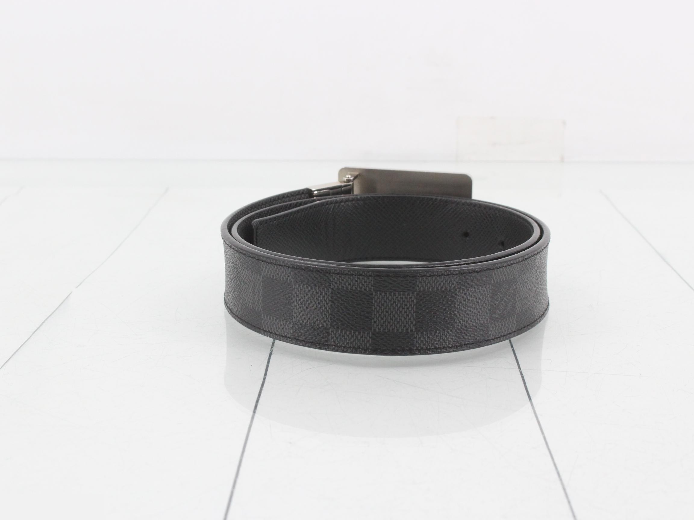 Damier Graphite Belt — view 2