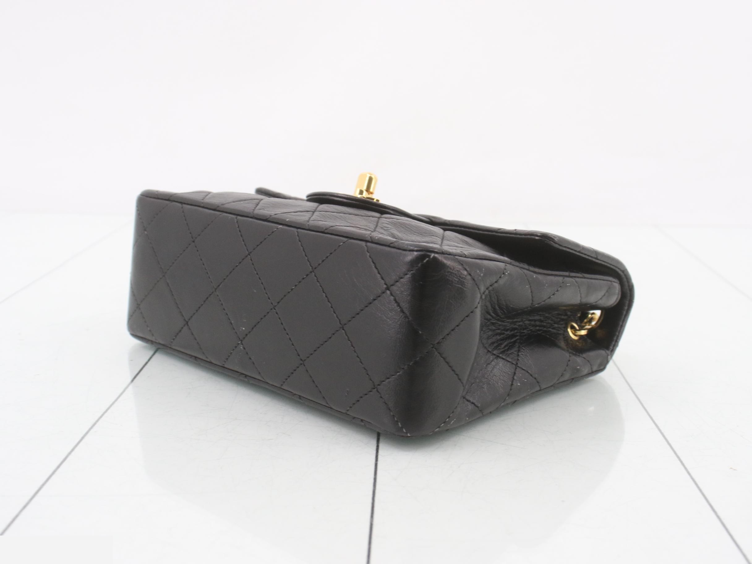 Mini Mat Lamb Shoulder Bag Seal — view 6