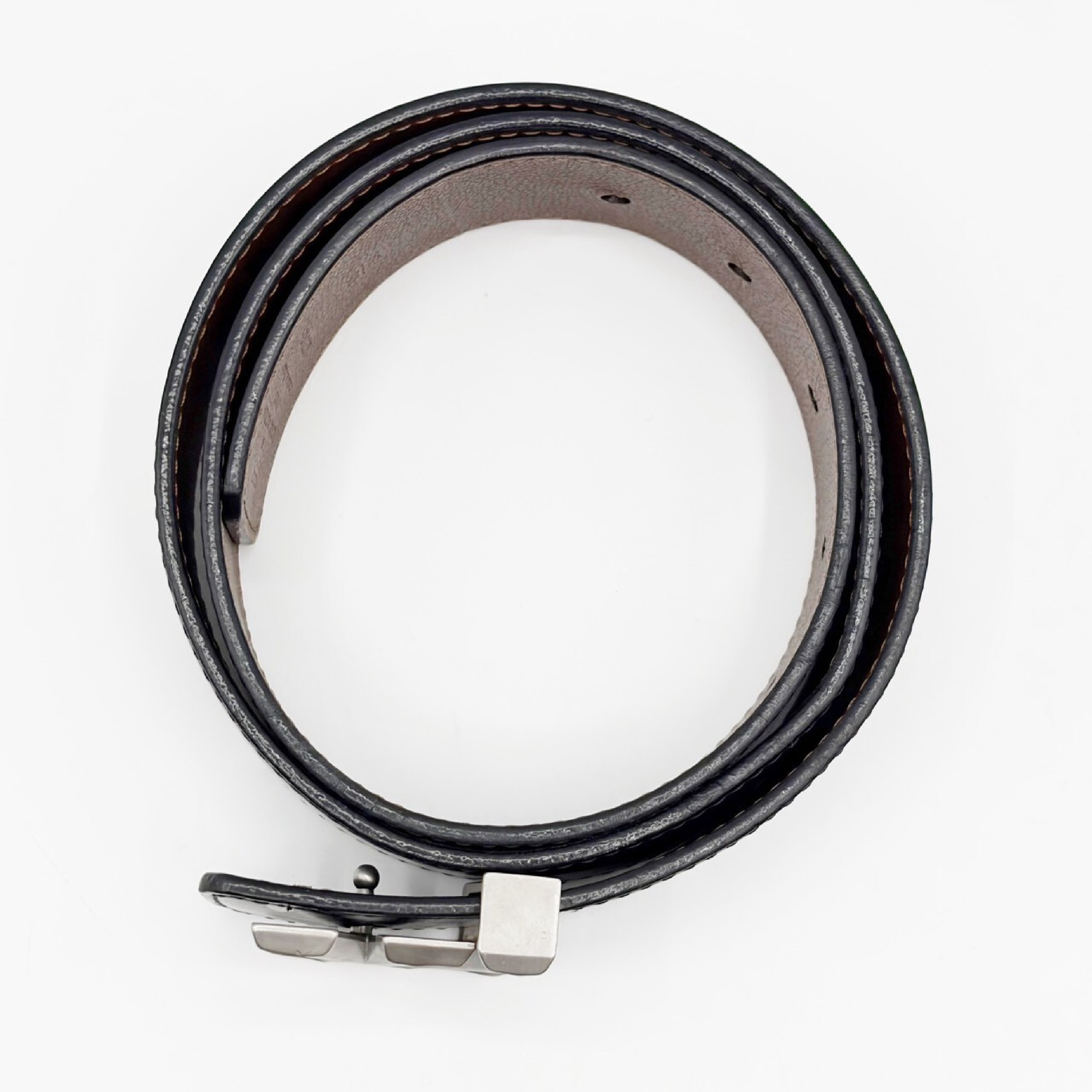Belt Ceinture LV Initial Pyramid Belt — view 3