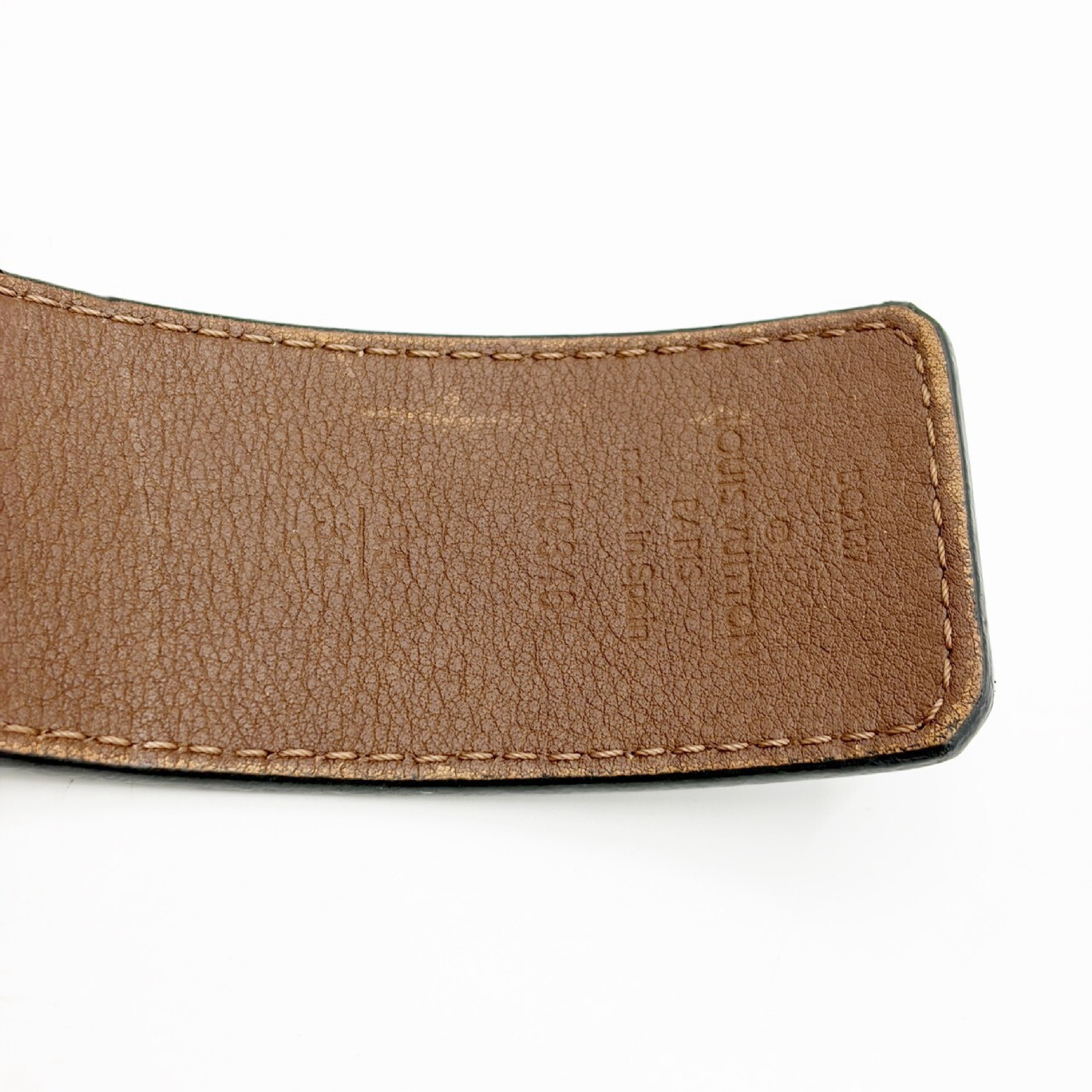 Belt Ceinture LV Initial Pyramid Belt — view 10